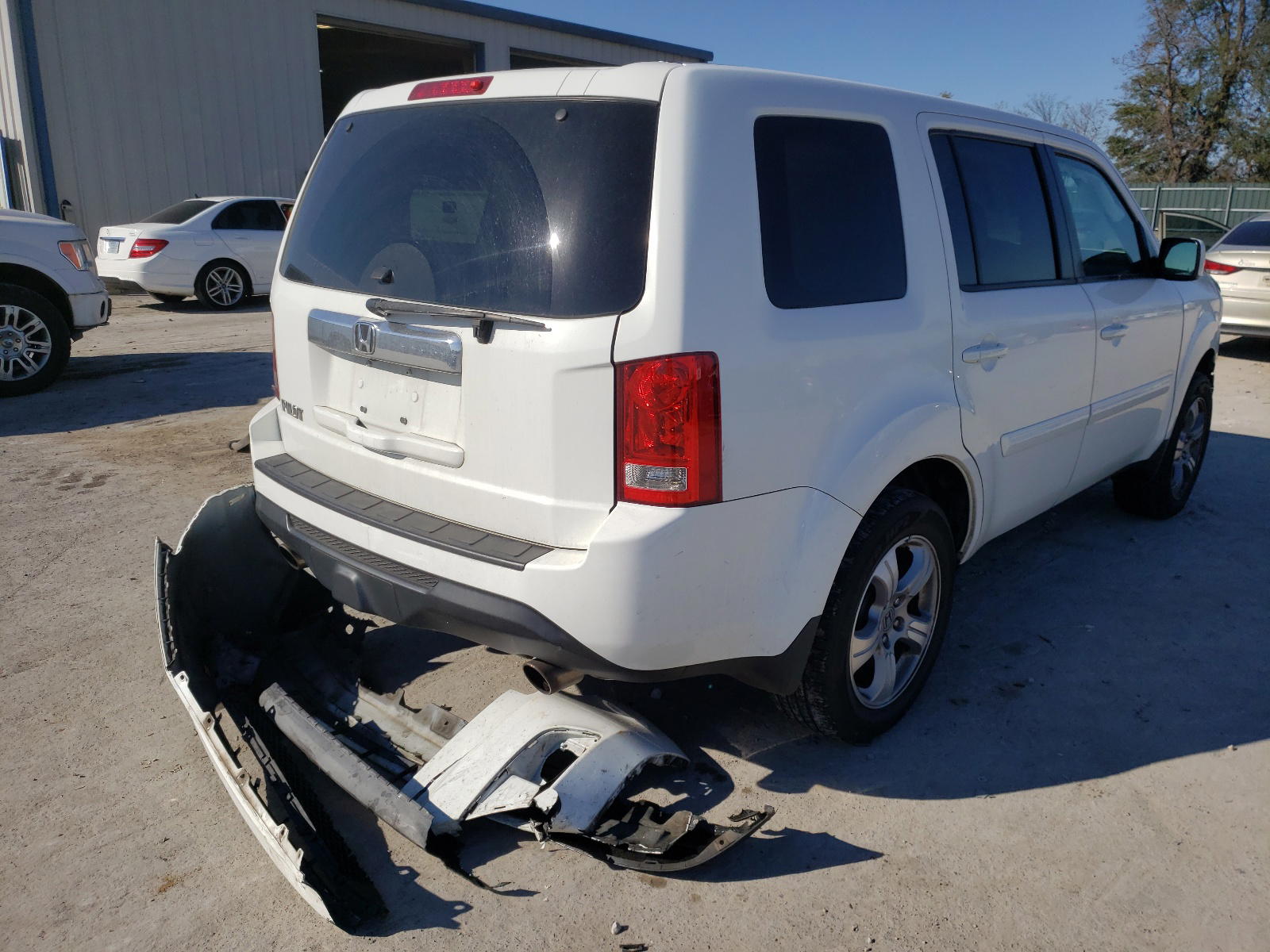Photo 4 from auction – 2013 HONDA PILOT EXL with VIN 5FNYF3H57DB027237