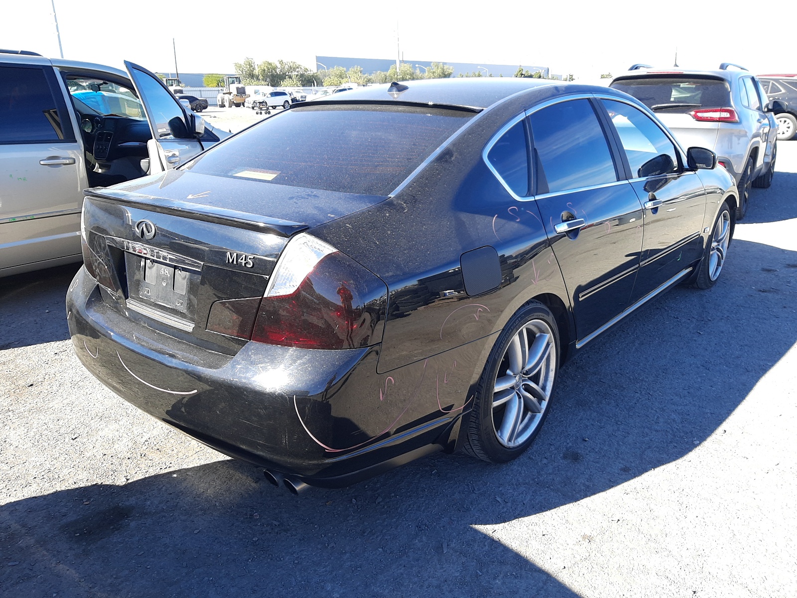 Photo 4 from auction – 2007 INFINITI M45 BASE with VIN JNKBY01E07M400704