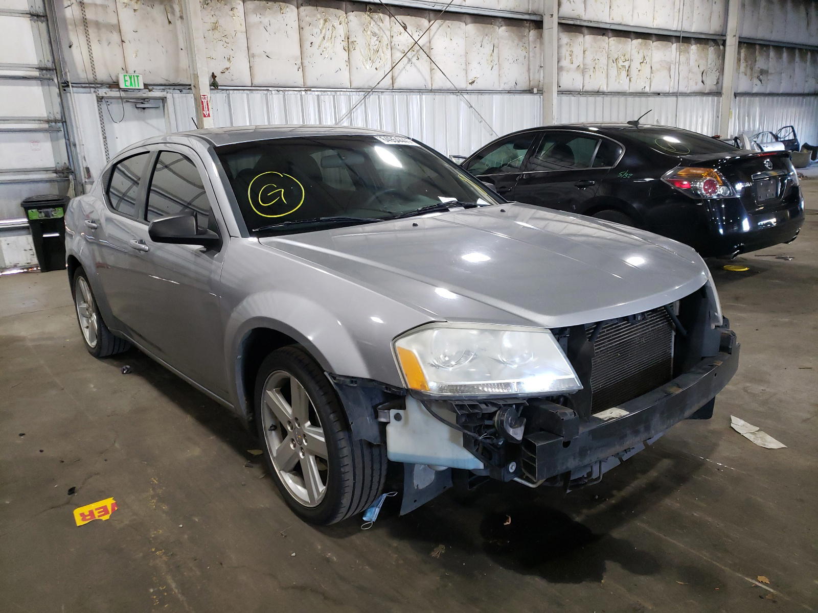 DODGE AVENGER SE 2013 with VIN 1C3CDZAB6DN665374 - Photo from auction