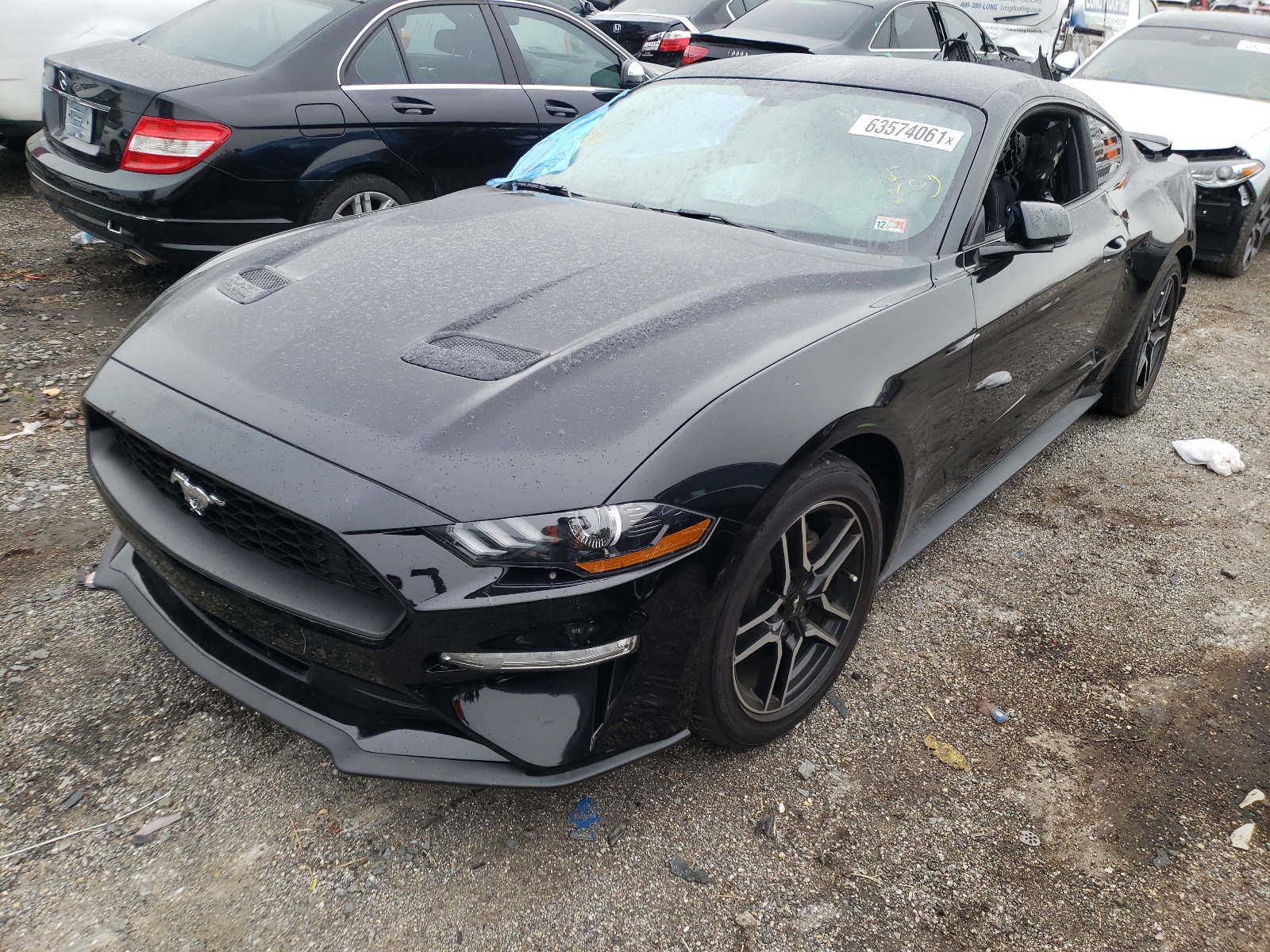 Photo 2 from auction – 2019 FORD MUSTANG with VIN 1FA6P8TH1K5133321