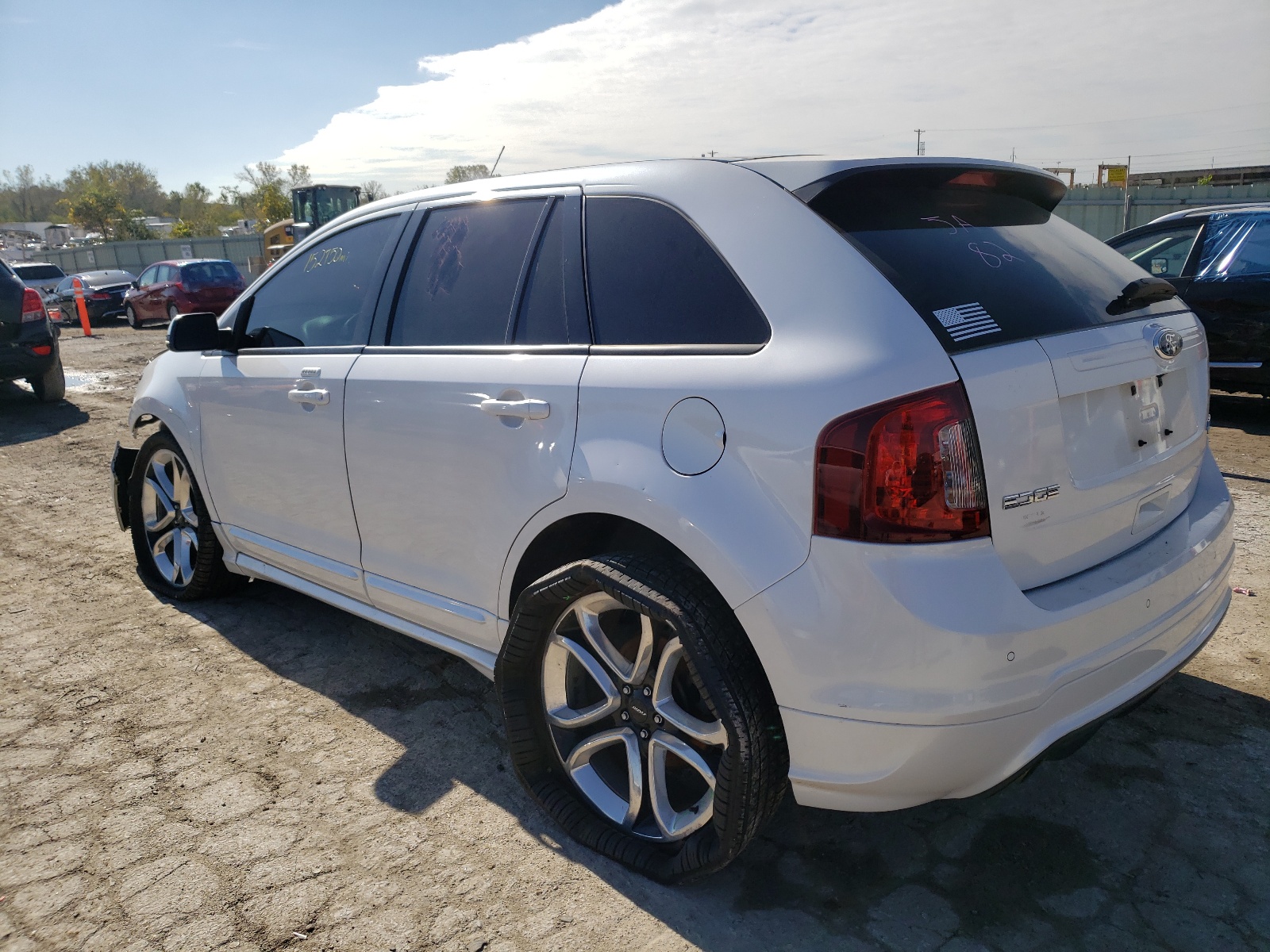 Photo 3 from auction – 2013 FORD EDGE SPORT with VIN 2FMDK4AK0DBA74067