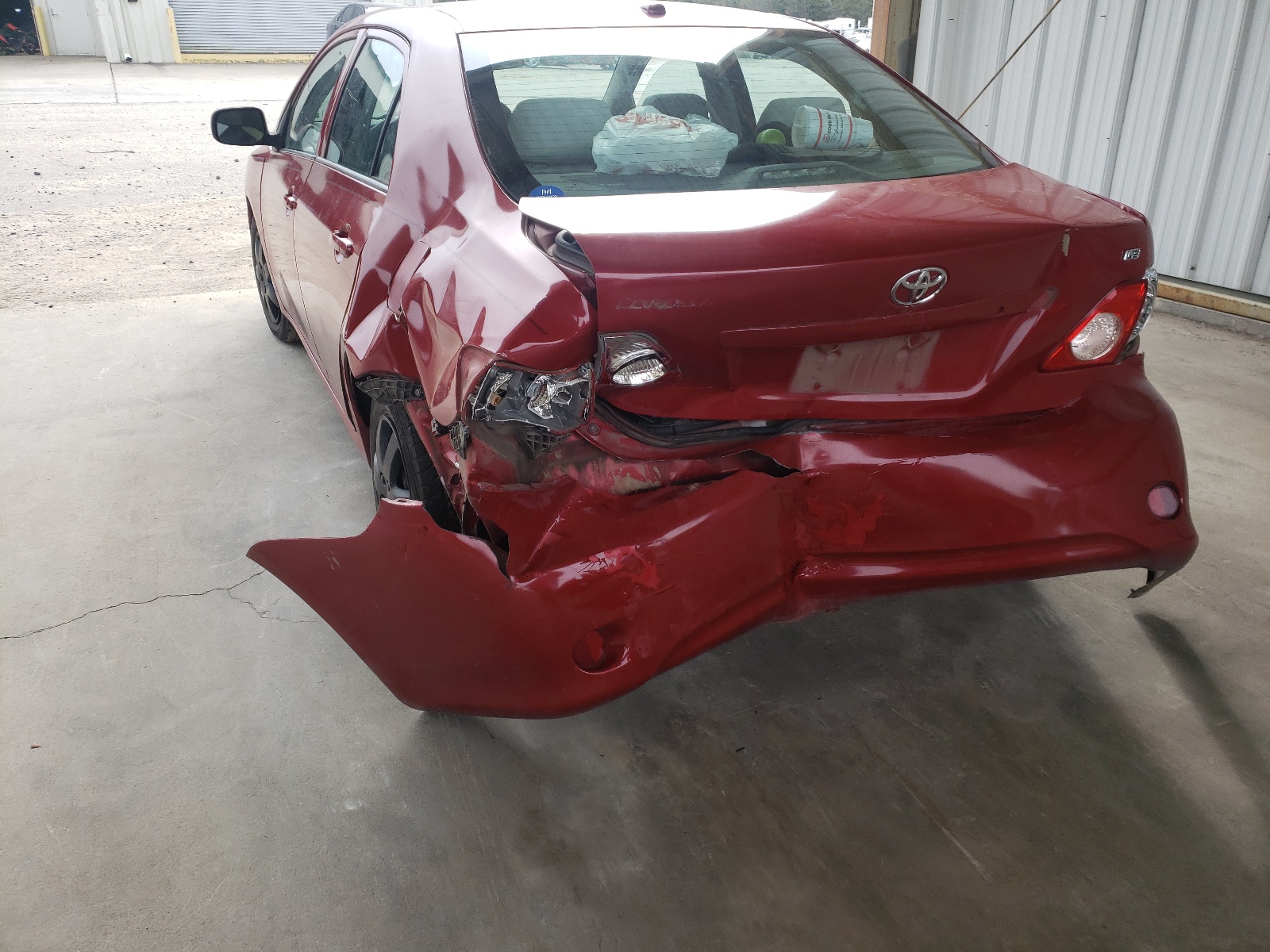 Photo 9 from auction – 2010 TOYOTA COROLLA BA with VIN 1NXBU4EE7AZ385071