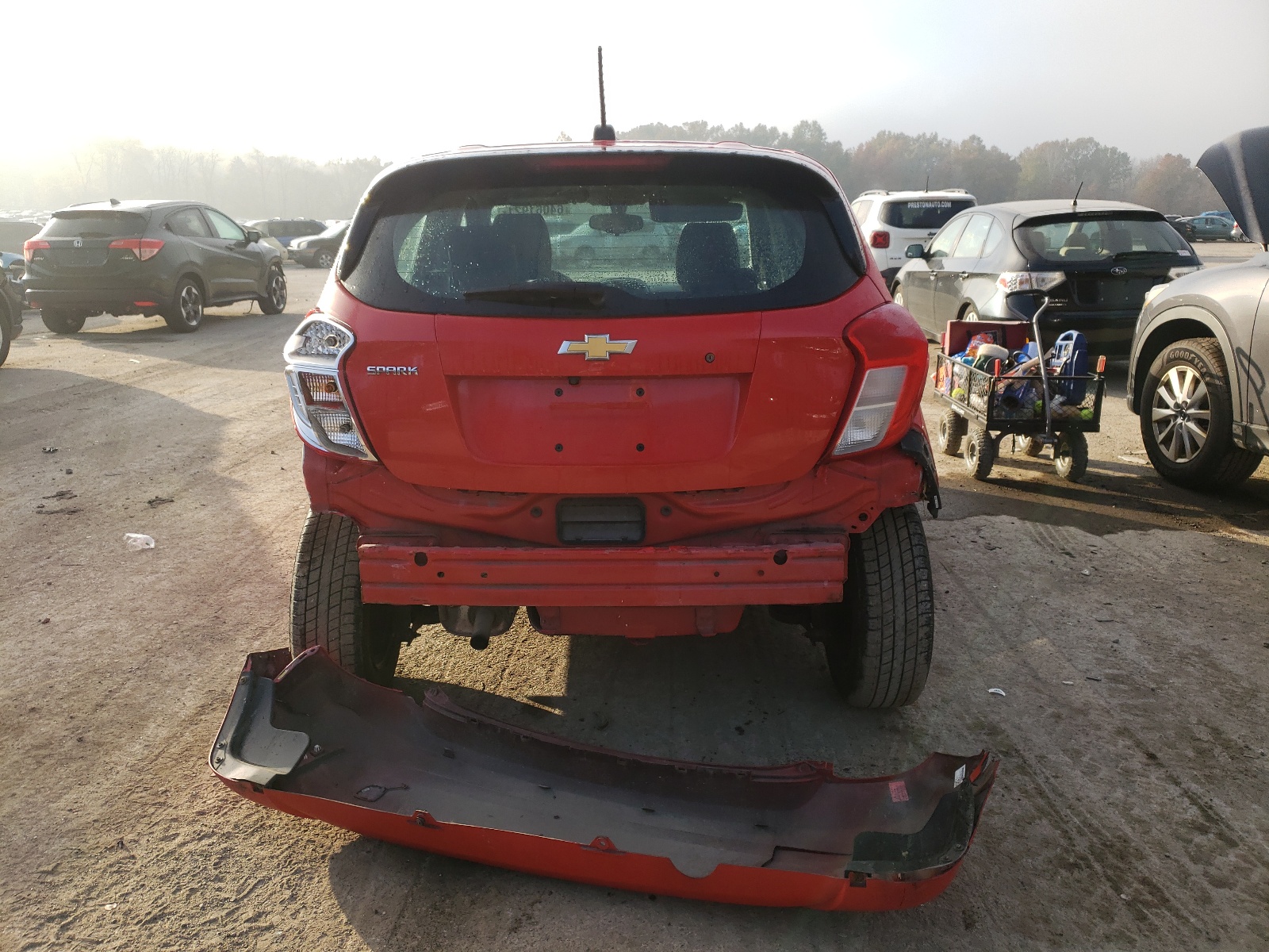 Фото 9 с аукциона – 2017 CHEVROLET SPARK LS с VIN KL8CB6SA7HC728059