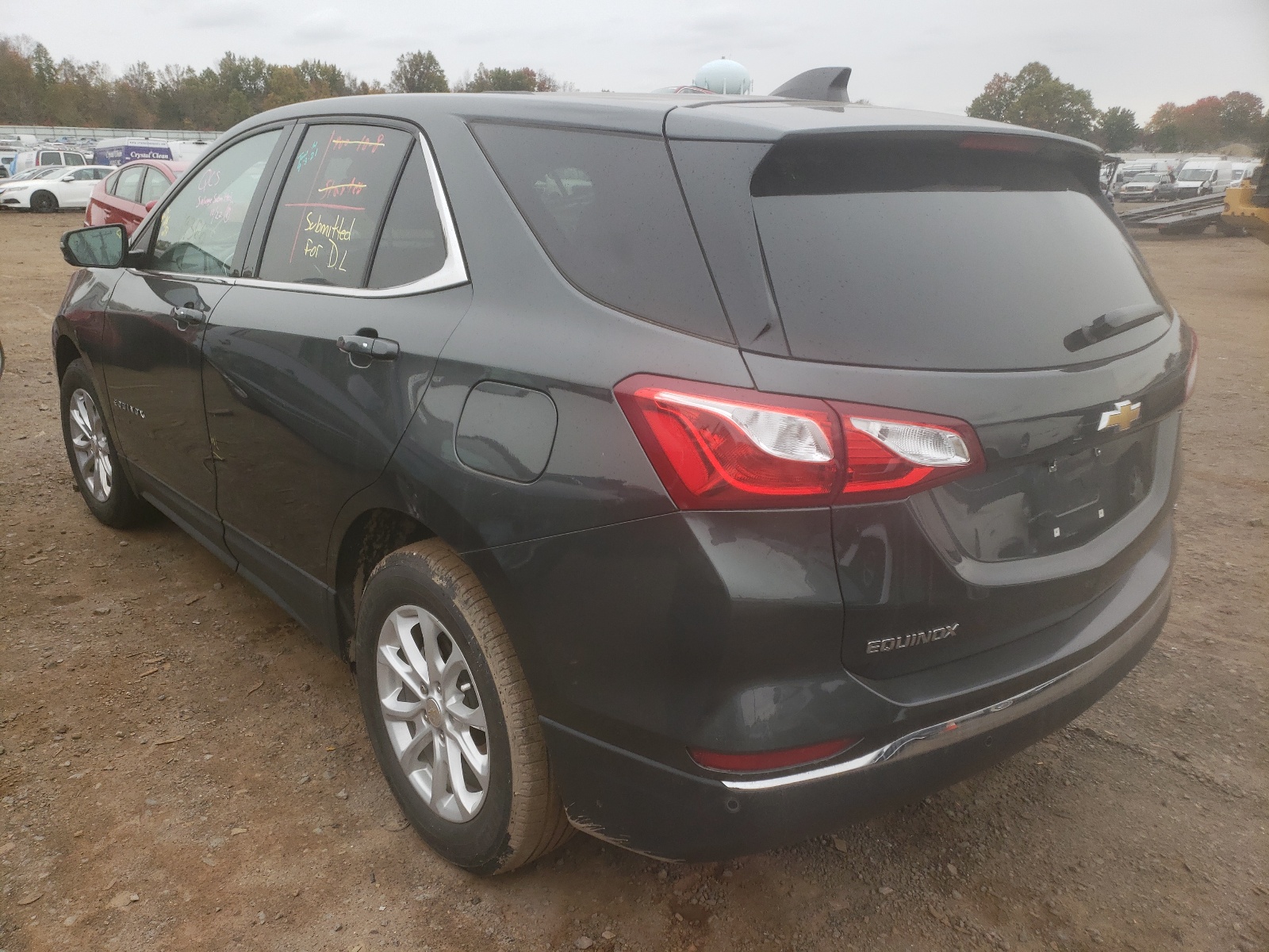 Photo 3 from auction – 2019 CHEVROLET EQUINOX LT with VIN 3GNAXJEV8KS616073