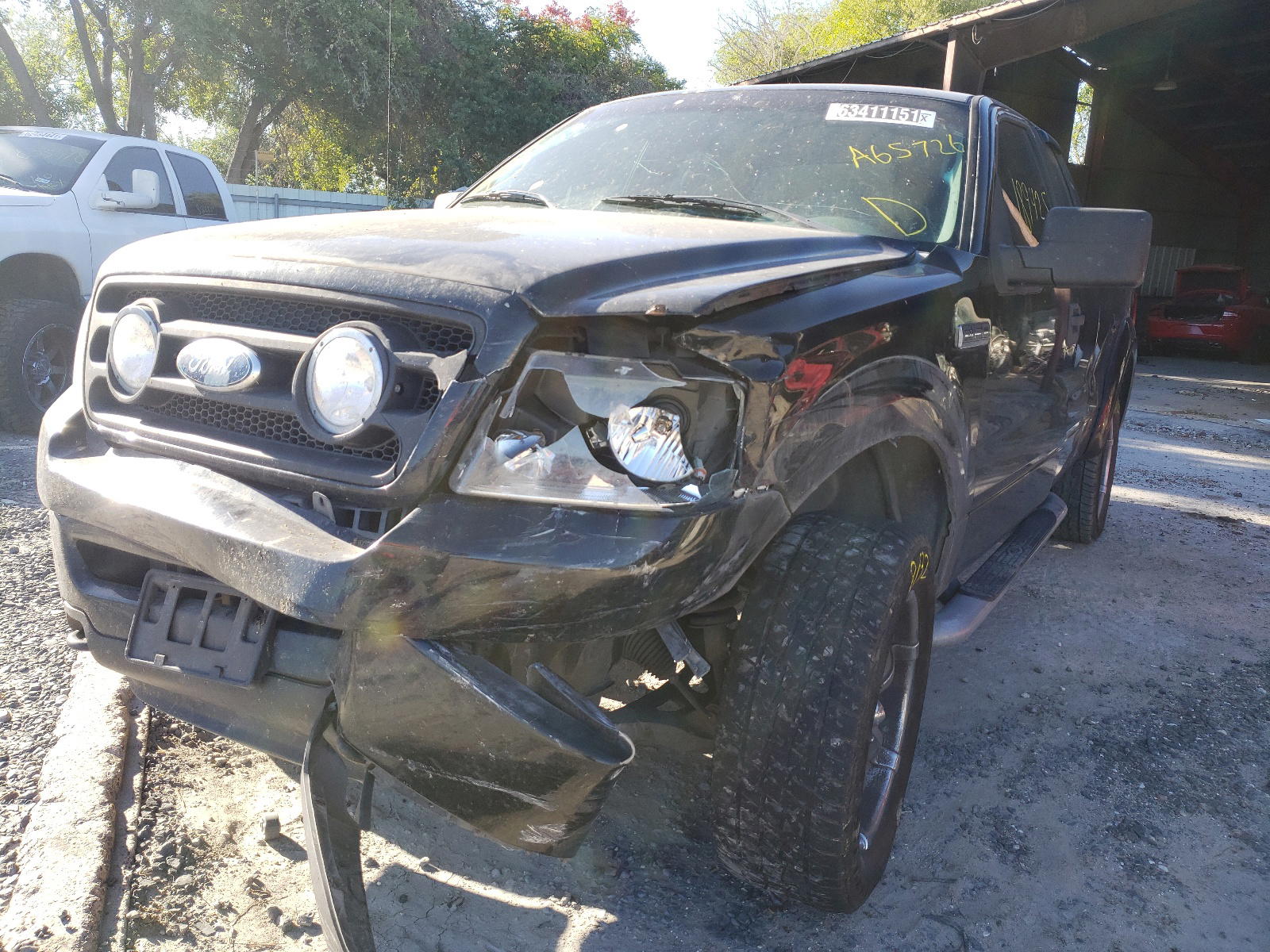 Photo 2 from auction – 2006 FORD F150 with VIN 1FTRX14WX6FA65726