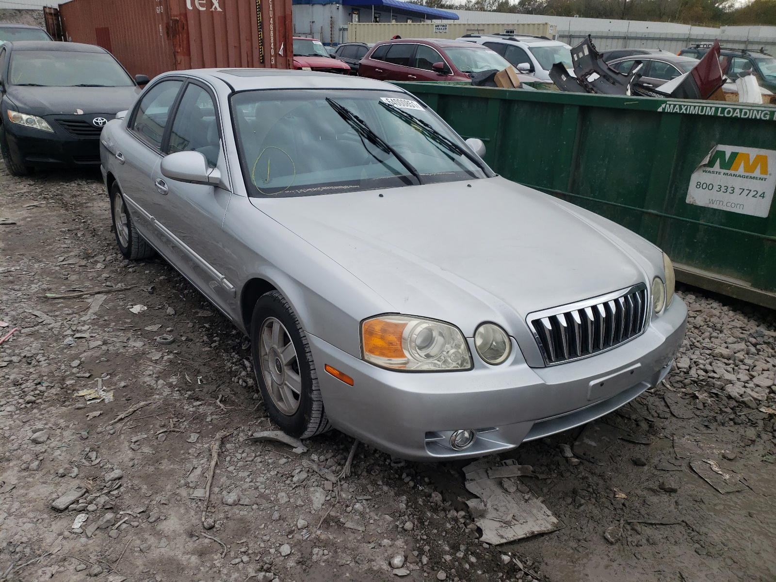 KIA OPTIMA LX 2003 with VIN KNAGD128935234864 - Photo from auction