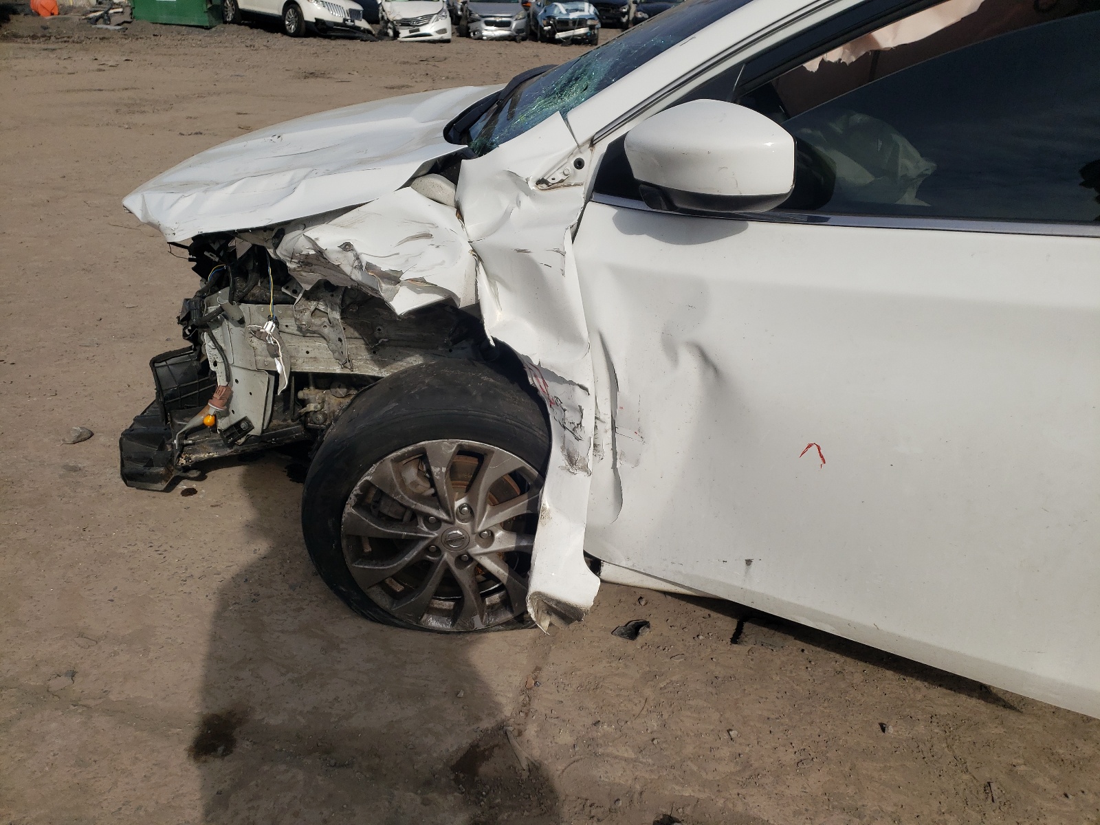 Photo 9 from auction – 2018 NISSAN SENTRA S with VIN 3N1AB7AP2JY217515