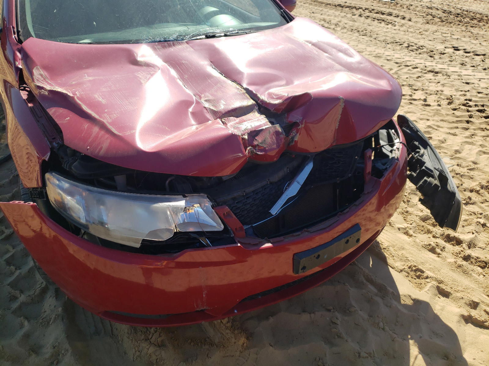 Photo 9 from auction – 2013 KIA FORTE EX with VIN KNAFU4A25D5729784