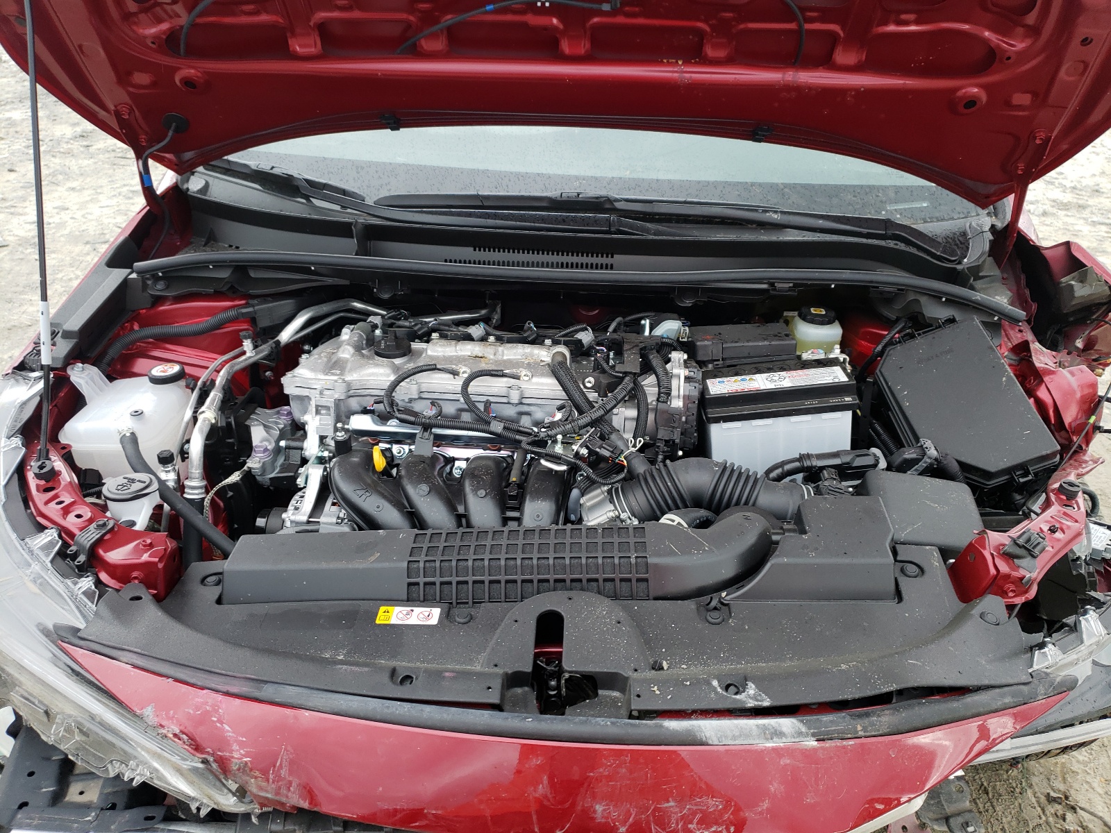 Photo 11 from auction – 2022 TOYOTA COROLLA LE with VIN JTDEPMAE9NJ194726