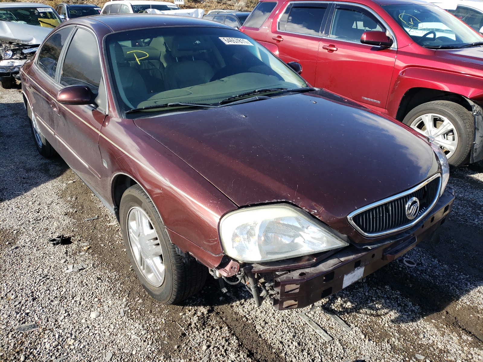 MERCURY SABLE LS P 2001 with VIN 1MEHM55S31G602638 - Photo from auction