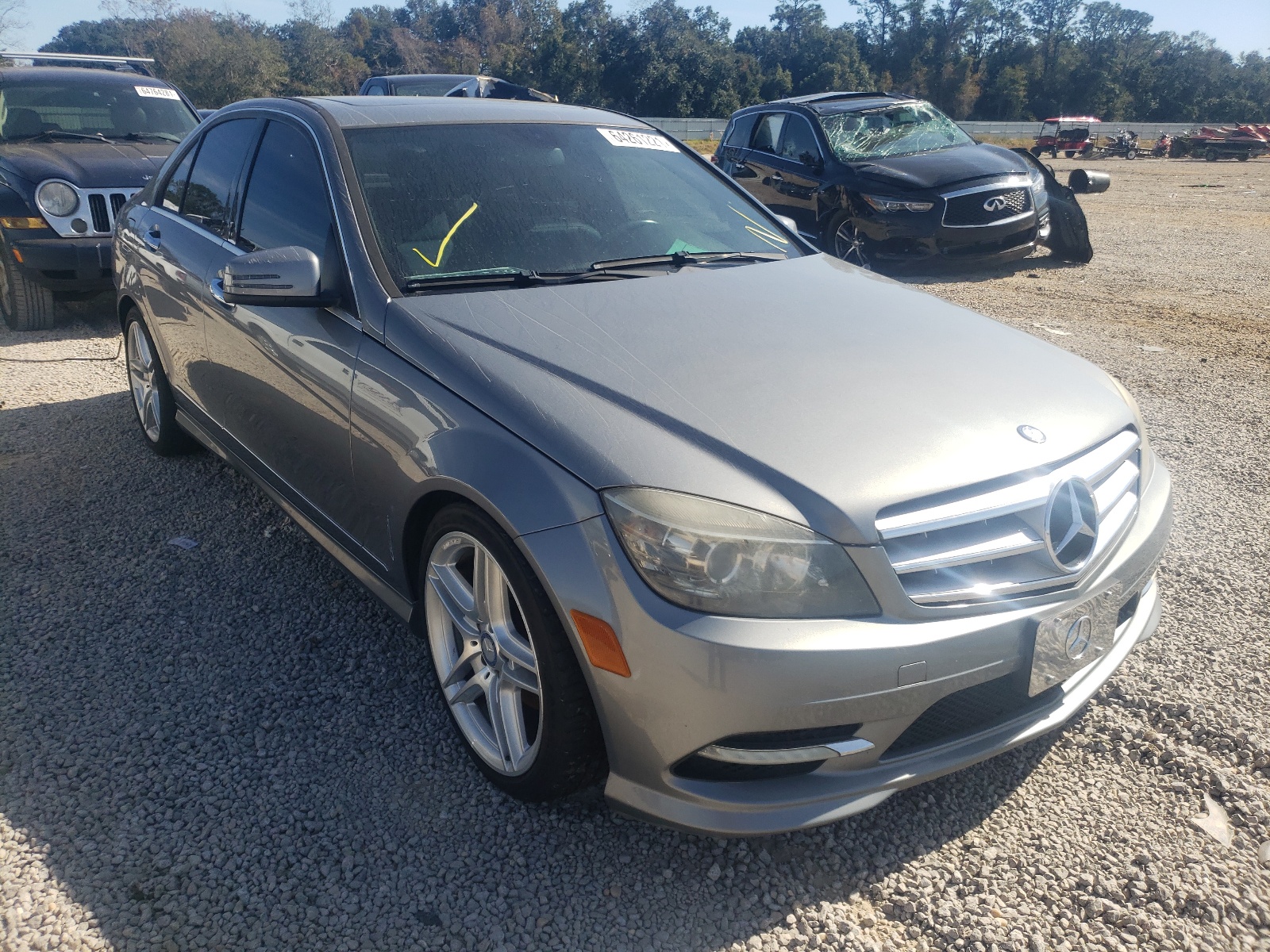 MERCEDES-BENZ C 300 4MAT 2011 with VIN WDDGF8BB2BR137536 - Photo from auction