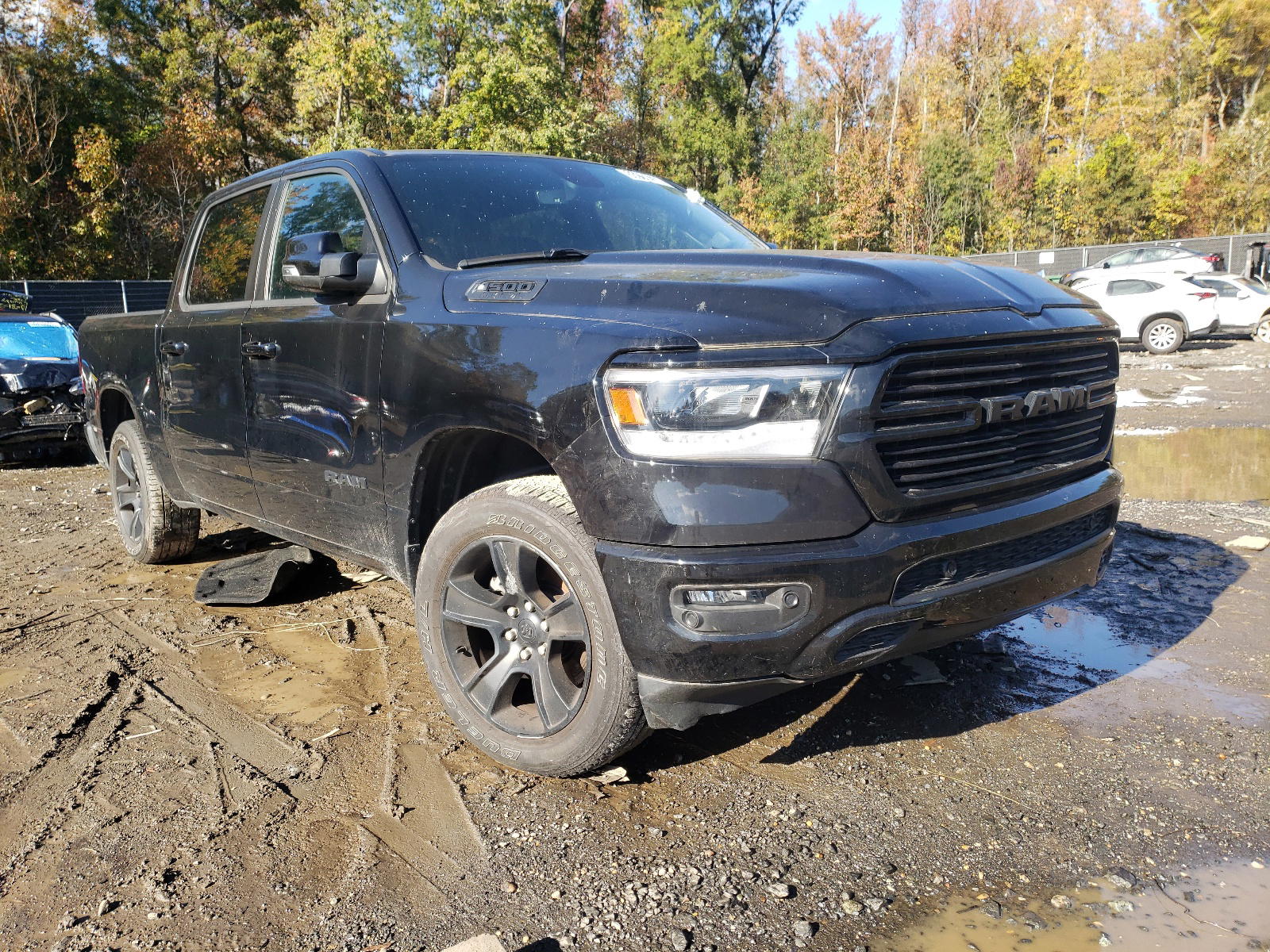 RAM 1500 BIG H 2020 with VIN 1C6SRFFTXLN264392 - Photo from auction