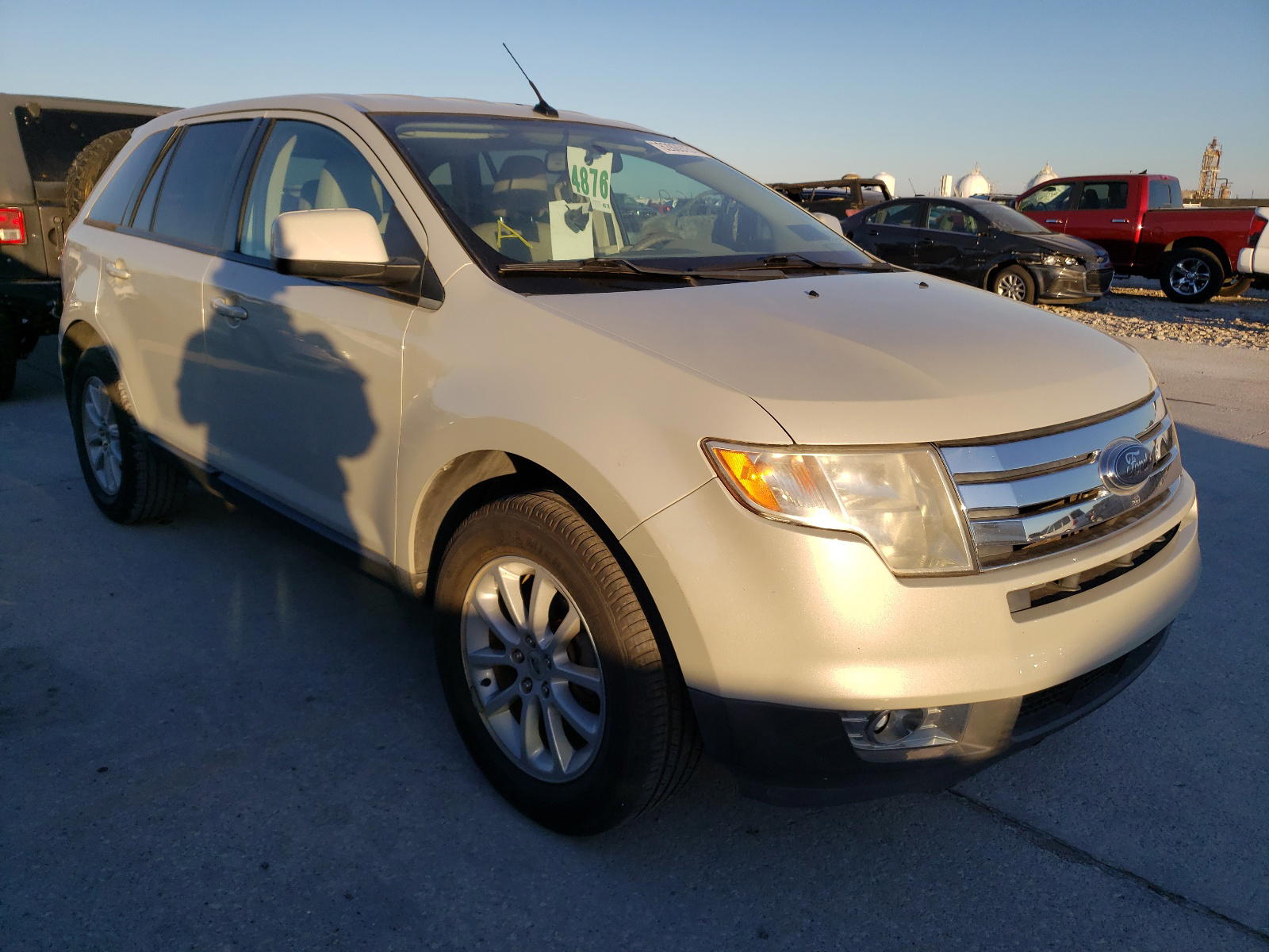 FORD EDGE SEL P 2007 with VIN 2FMDK39C57BB71972 - Photo from auction