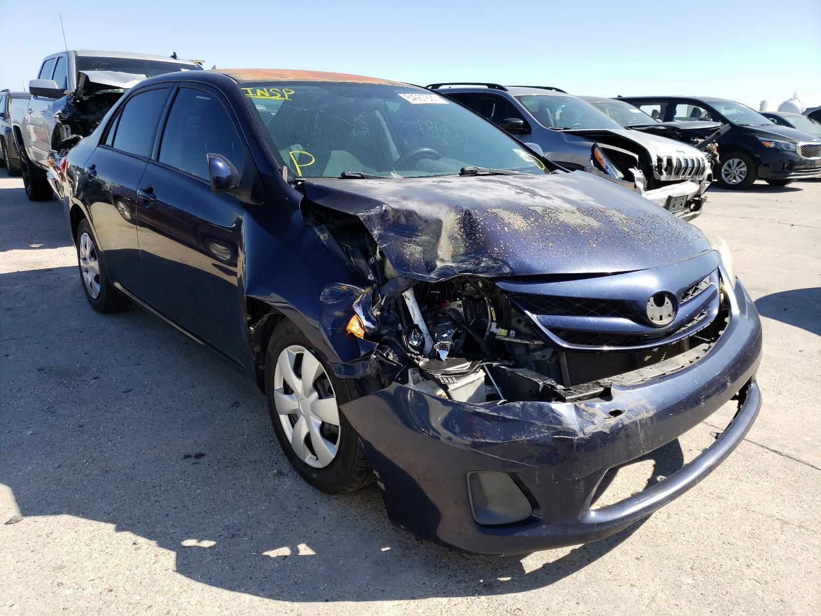 TOYOTA COROLLA BA 2011 with VIN 2T1BU4EEXBC552316 - Photo from auction