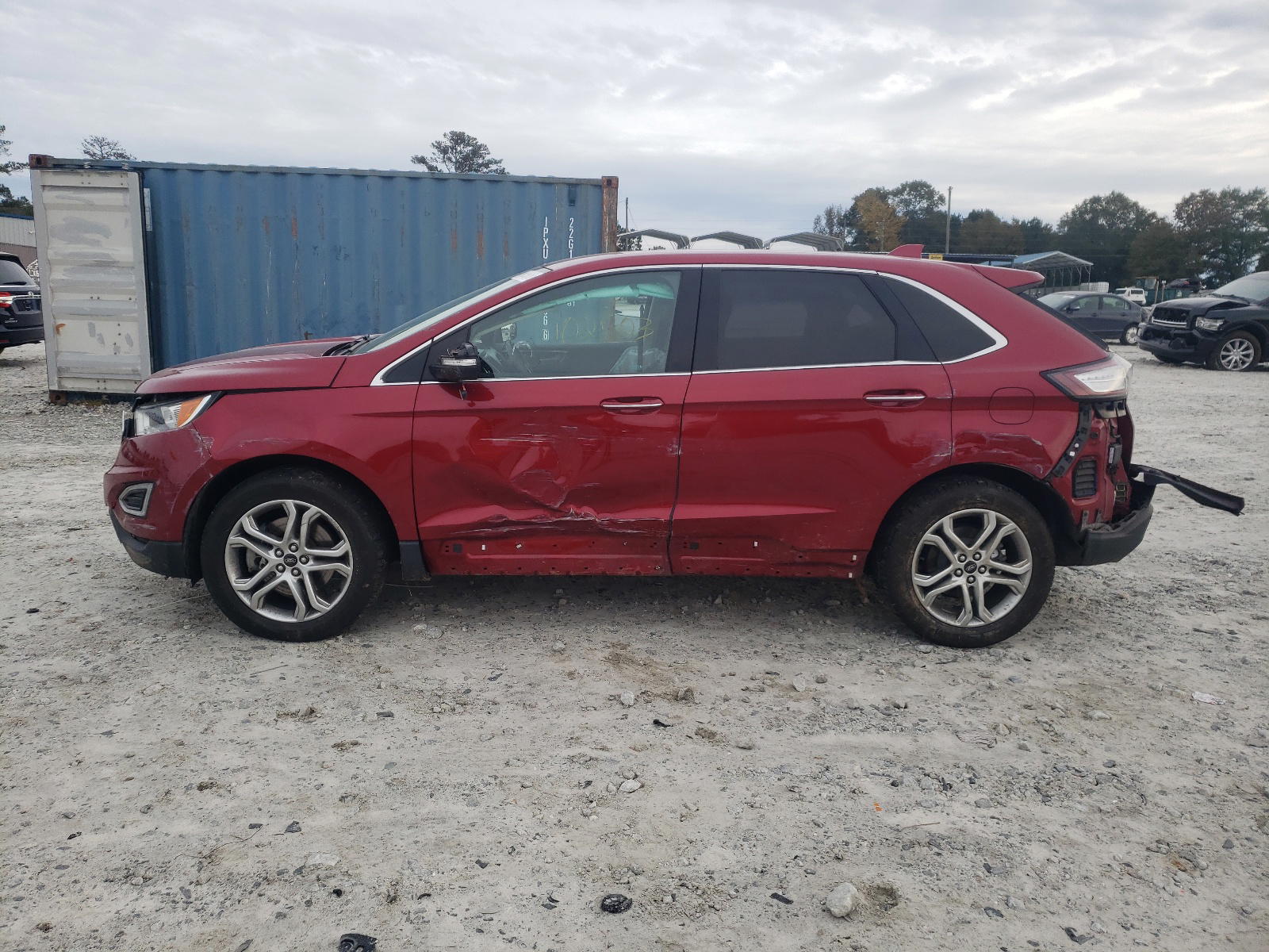 Photo 9 from auction – 2017 FORD EDGE TITAN with VIN 2FMPK4K92HBB76324