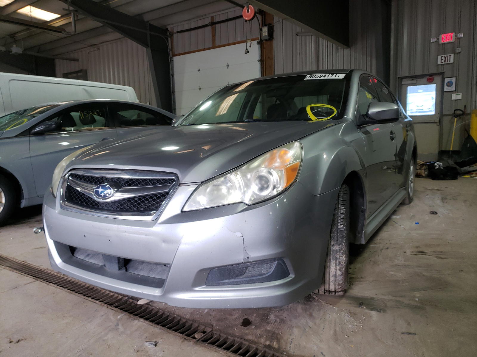 Photo 2 from auction – 2011 SUBARU LEGACY 2.5 with VIN 4S3BMBF67B3233699