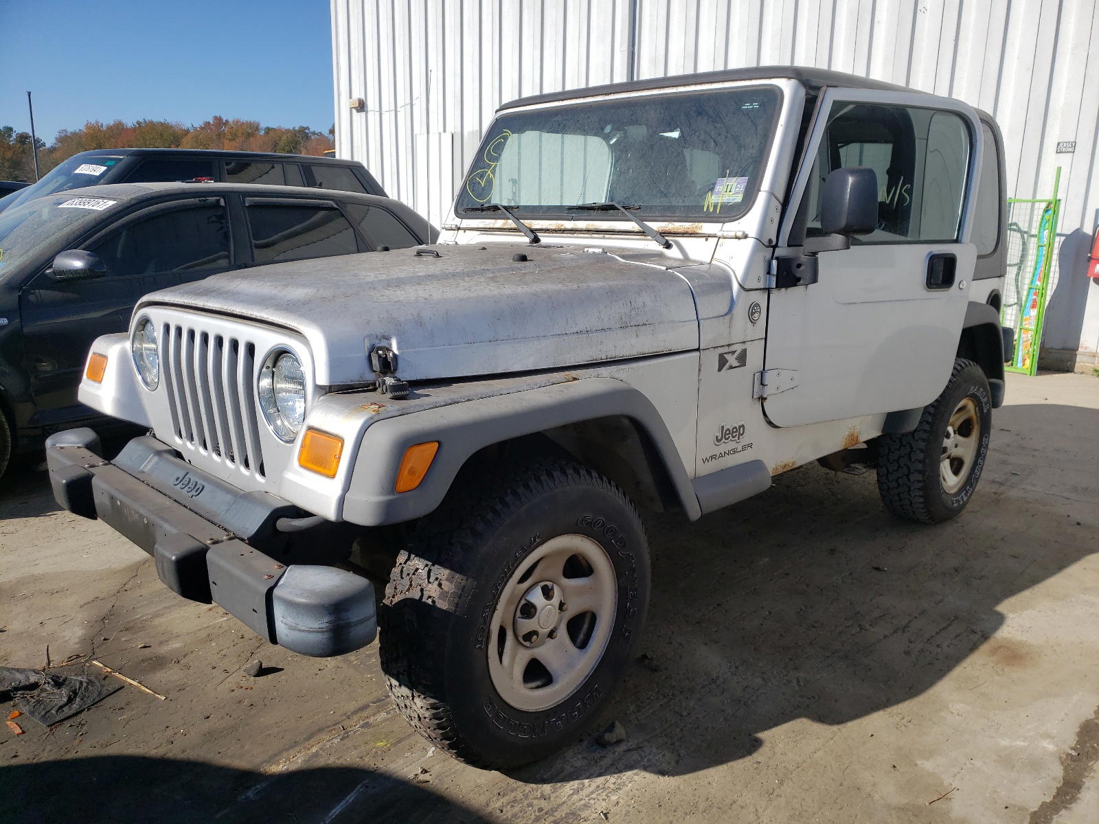 Photo 2 from auction – 2004 JEEP WRANGLER X with VIN 1J4FA39S34P717285