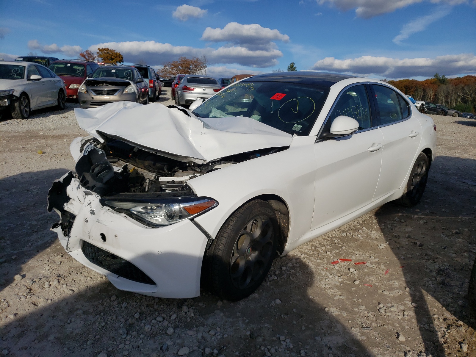 Photo 2 from auction – 2017 ALFA ROMEO GIULIA Q4 with VIN ZARFAEDN1H7546535