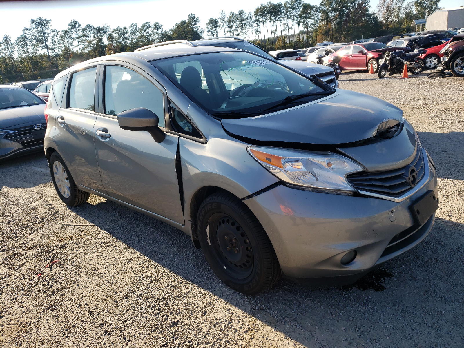 NISSAN VERSA NOTE 2015 with VIN 3N1CE2CP6FL409444 - Photo from auction
