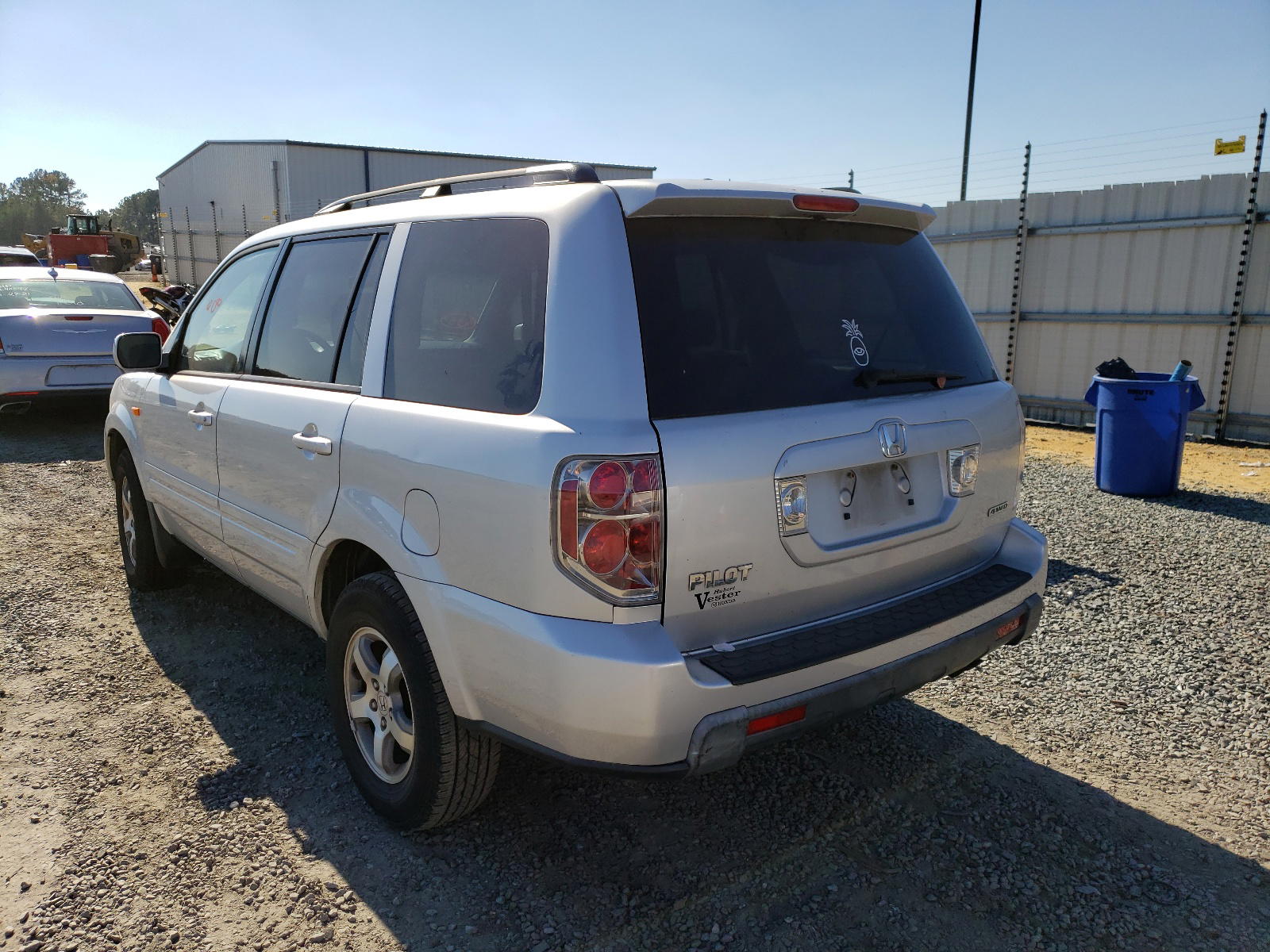 Photo 3 from auction – 2008 HONDA PILOT SE with VIN 5FNYF183X8B053839
