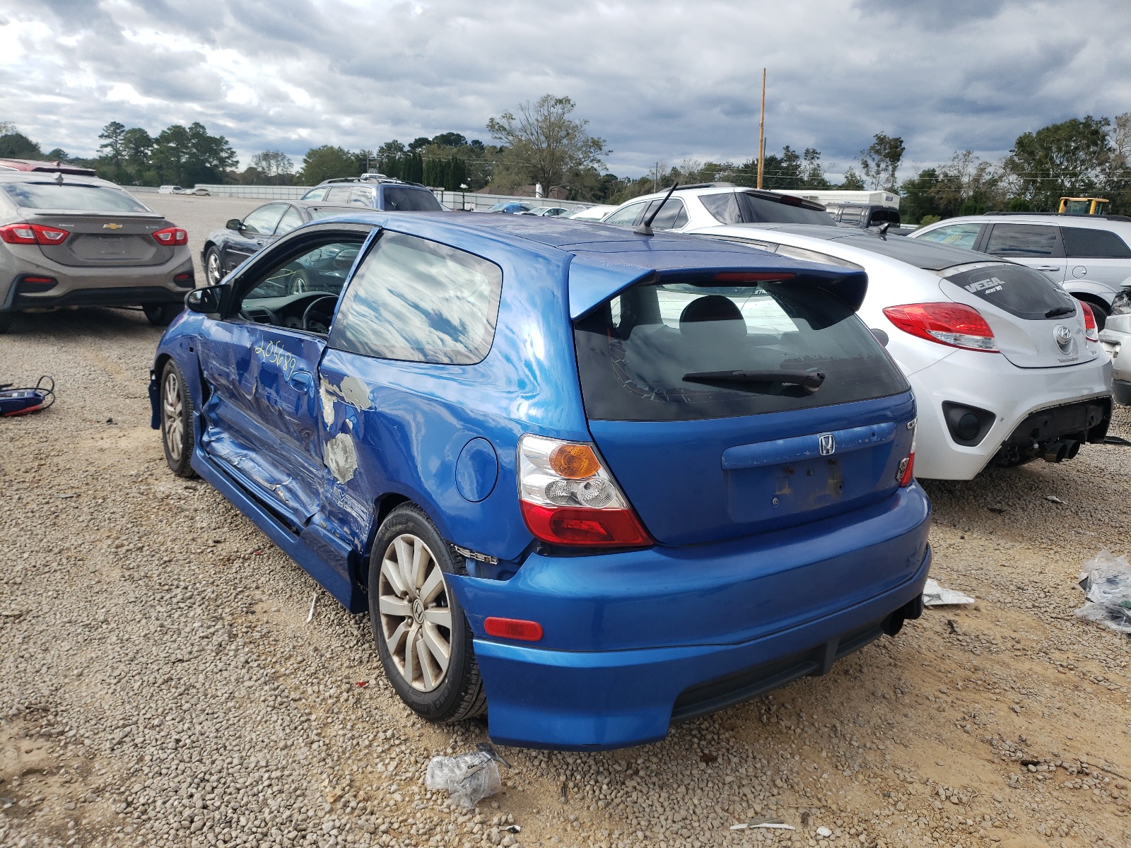 Photo 3 from auction – 2004 HONDA CIVIC SI with VIN SHHEP33524U502623