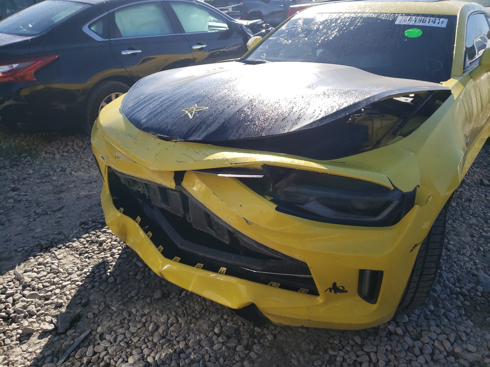 Photo 9 from auction – 2018 CHEVROLET CAMARO LT with VIN 1G1FB1RS2J0137885