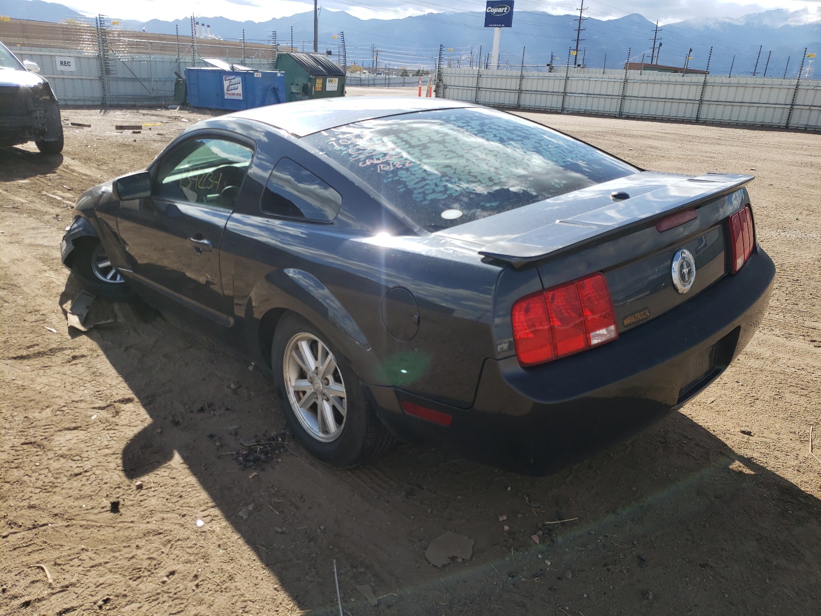 Photo 3 from auction – 2007 FORD MUSTANG with VIN 1ZVFT80N475359051