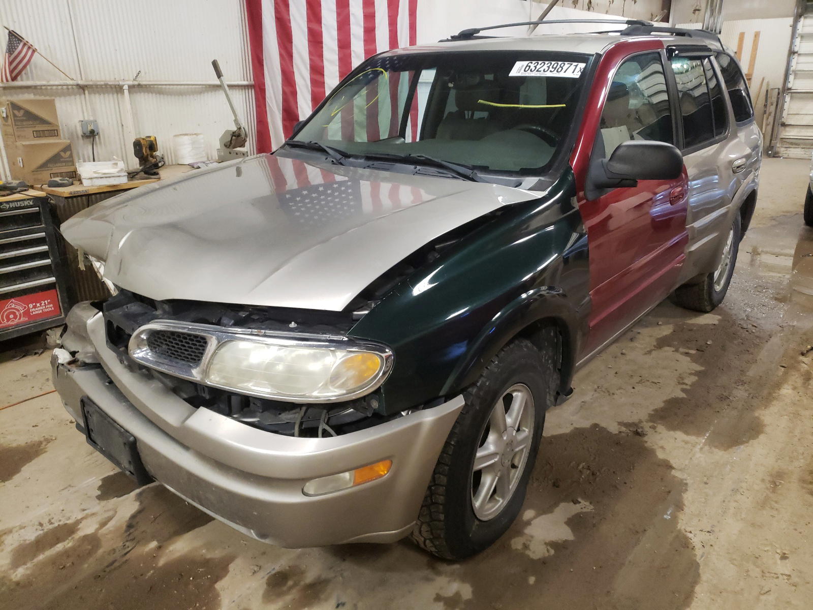 Photo 2 from auction – 2002 OLDSMOBILE BRAVADA with VIN 1GHDT13S522139036