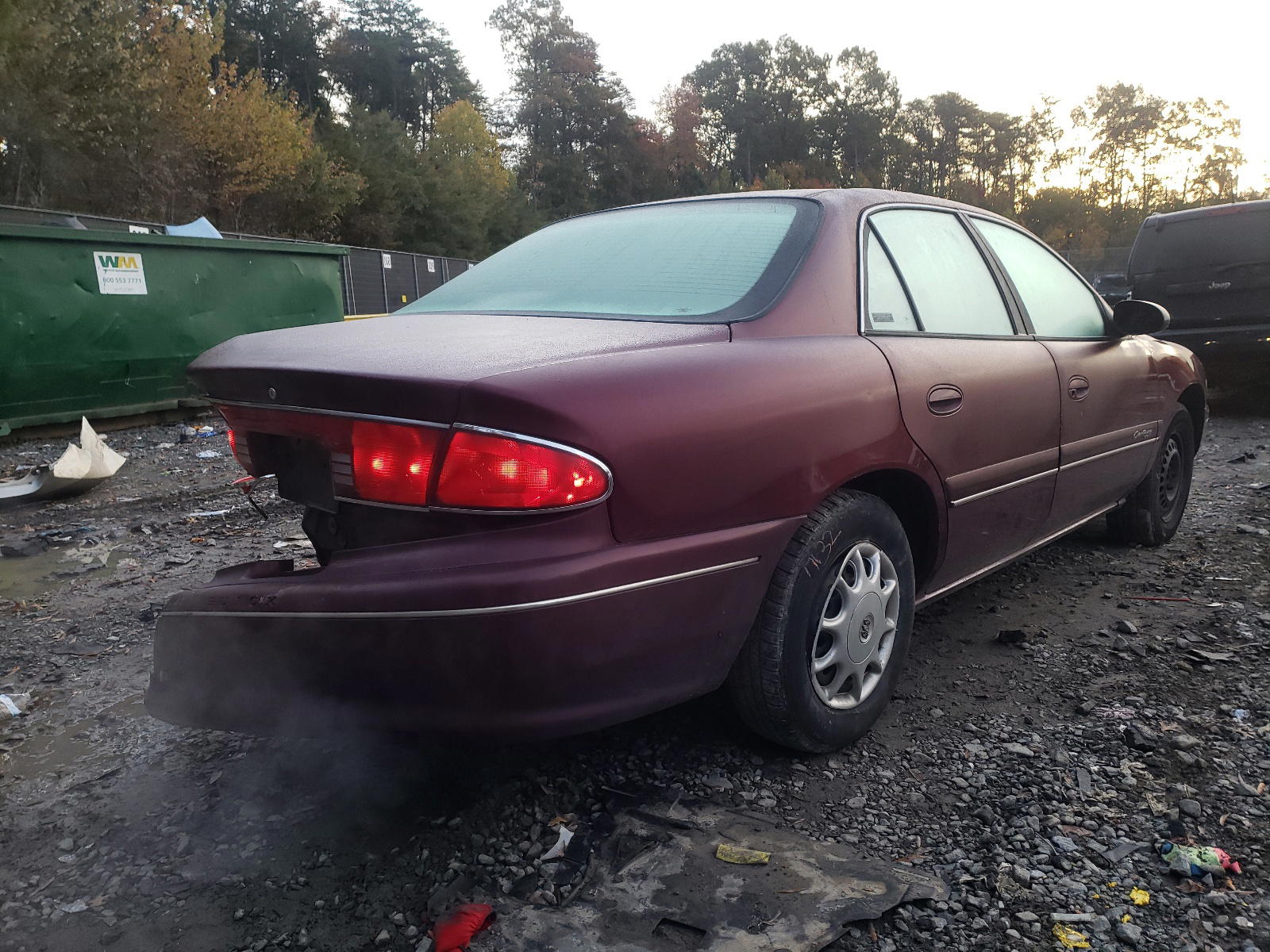 Photo 4 from auction – 1999 BUICK CENTURY CU with VIN 2G4WS52M4X1460869