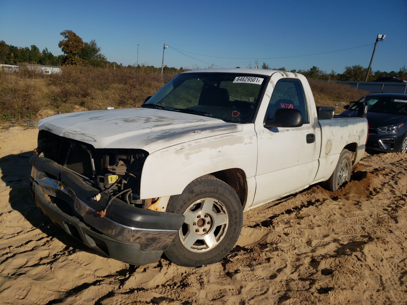 Photo 2 from auction – 2003 CHEVROLET SILVERADO with VIN 1GCEC14X43Z252926