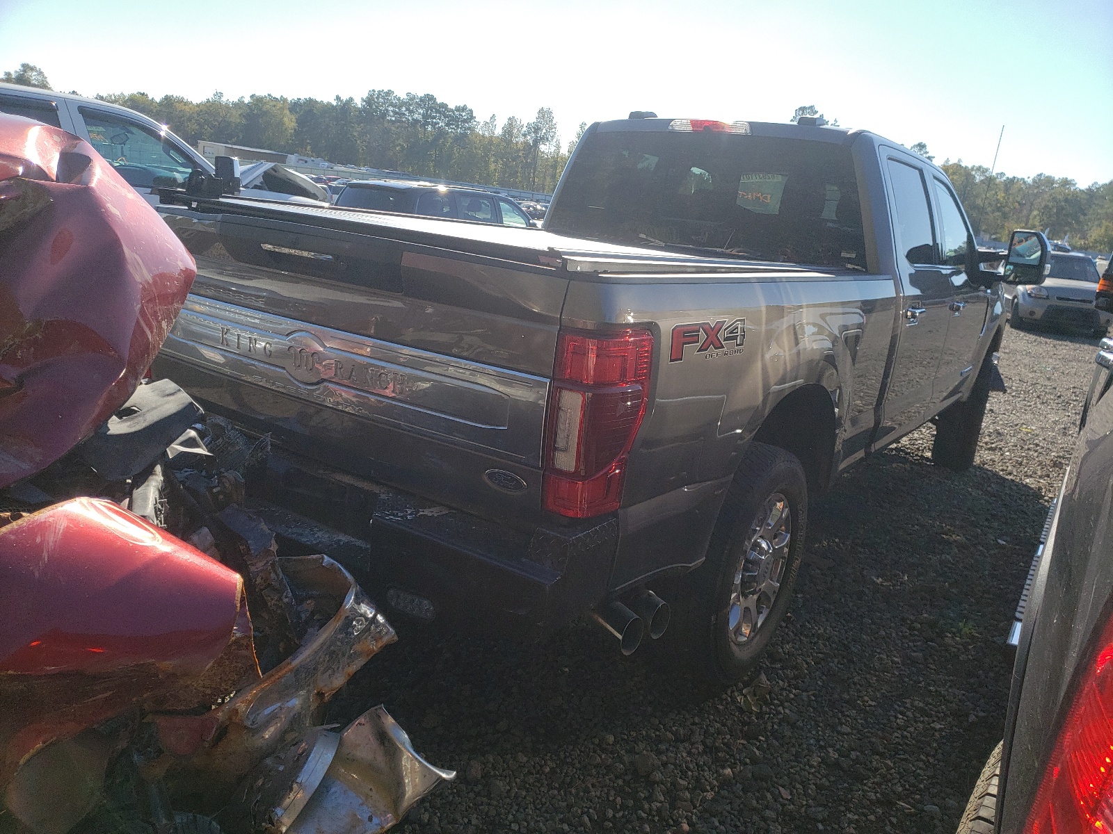 Photo 4 from auction – 2020 FORD F250 SUPER with VIN 1FT7W2BT2LED19293