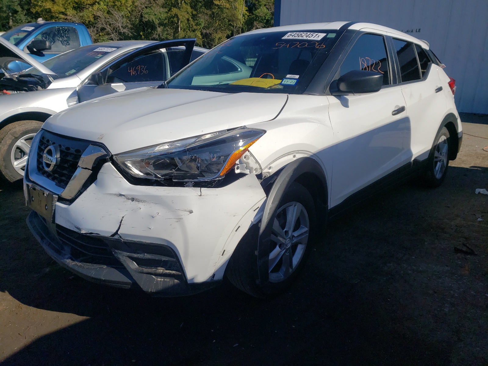 Photo 2 from auction – 2020 NISSAN KICKS S with VIN 3N1CP5BV4LL547006