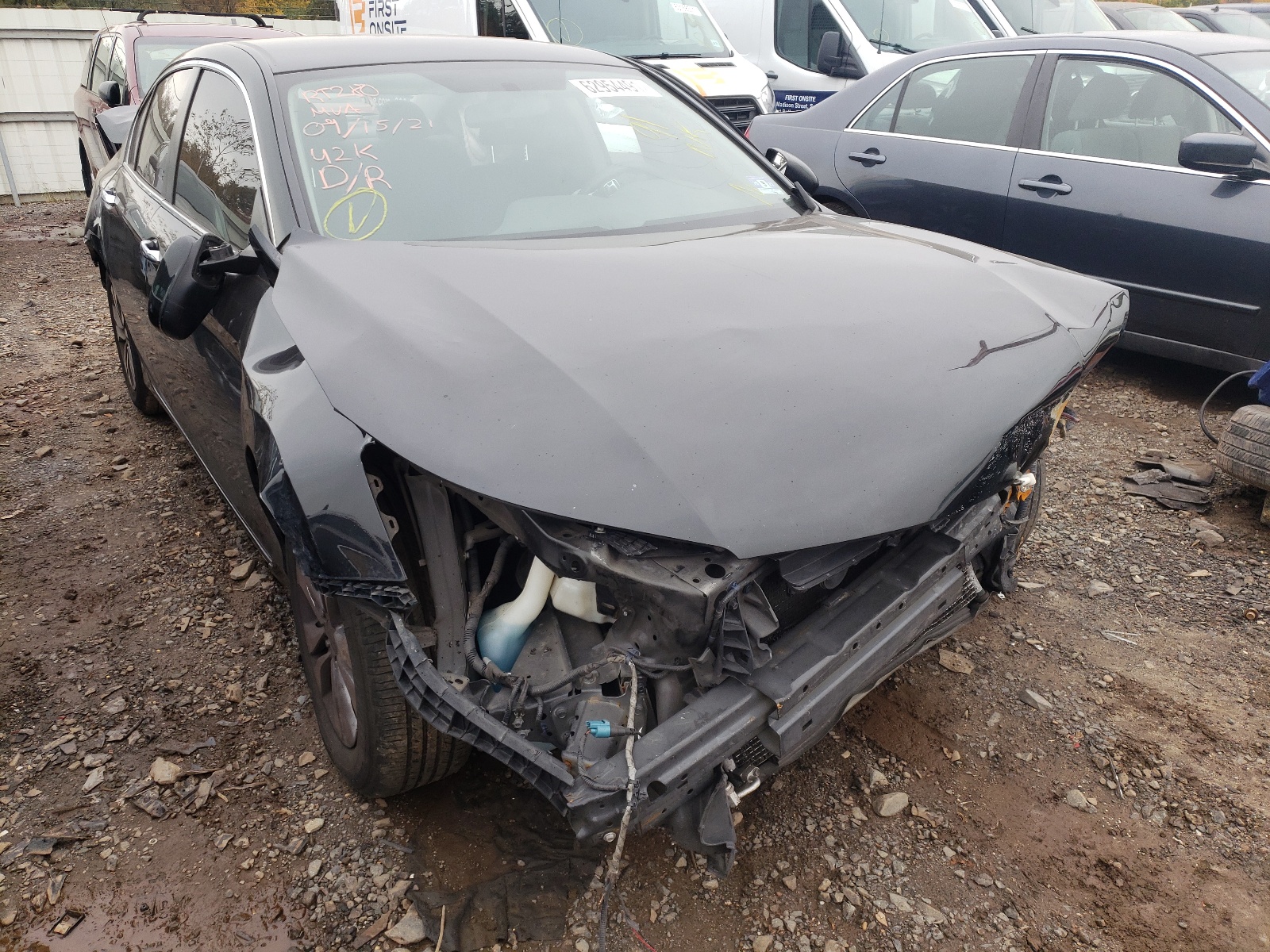 Photo 1 from auction – 2014 HONDA ACCORD LX with VIN 1HGCR2F30EA303217