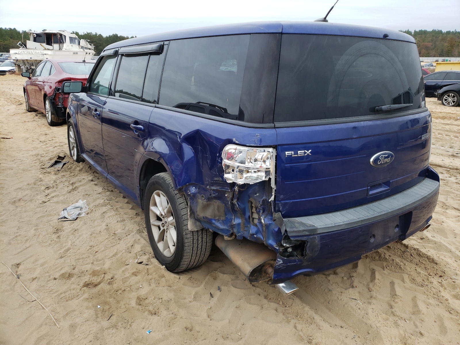 Photo 3 from auction – 2013 FORD FLEX SE with VIN 2FMGK5B80DBD18287