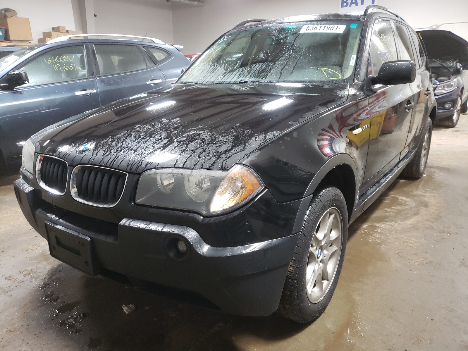 Photo 2 from auction – 2004 BMW X3 2.5I with VIN WBXPA73434WC41725