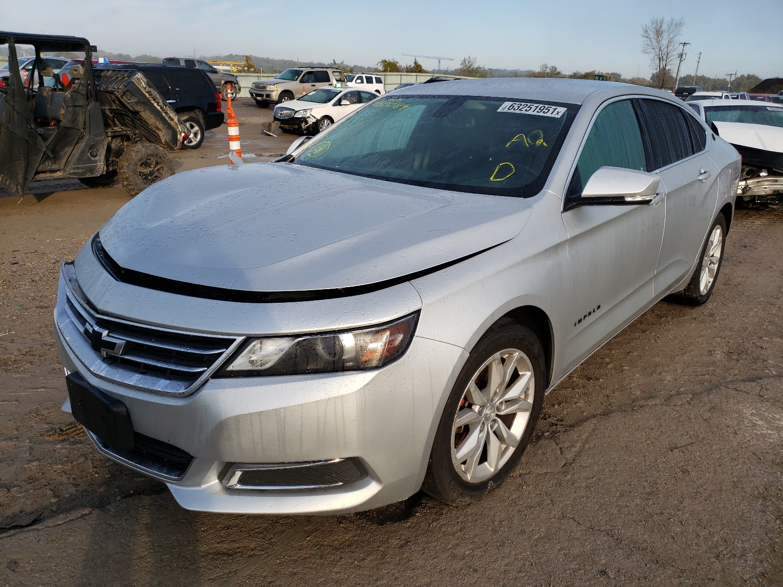 Photo 2 from auction – 2016 CHEVROLET IMPALA LT with VIN 2G1105SA3G9160289