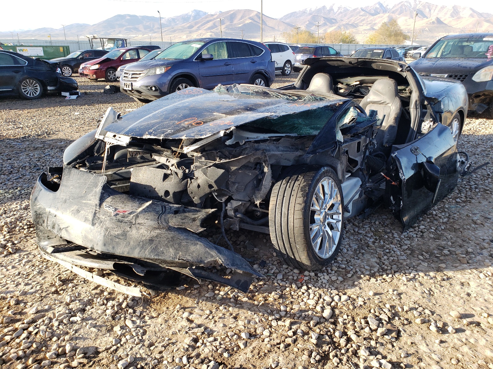 Photo 2 from auction – 2007 CHEVROLET CORVETTE with VIN 1G1YY25U375132145