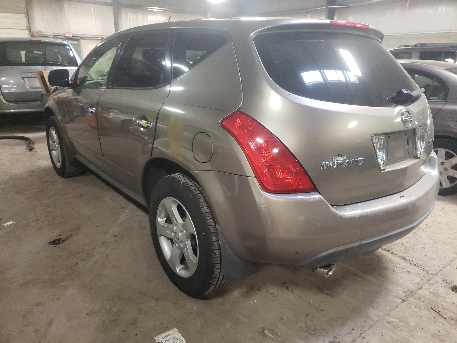 Photo 3 from auction – 2004 NISSAN MURANO SL with VIN JN8AZ08W84W335839