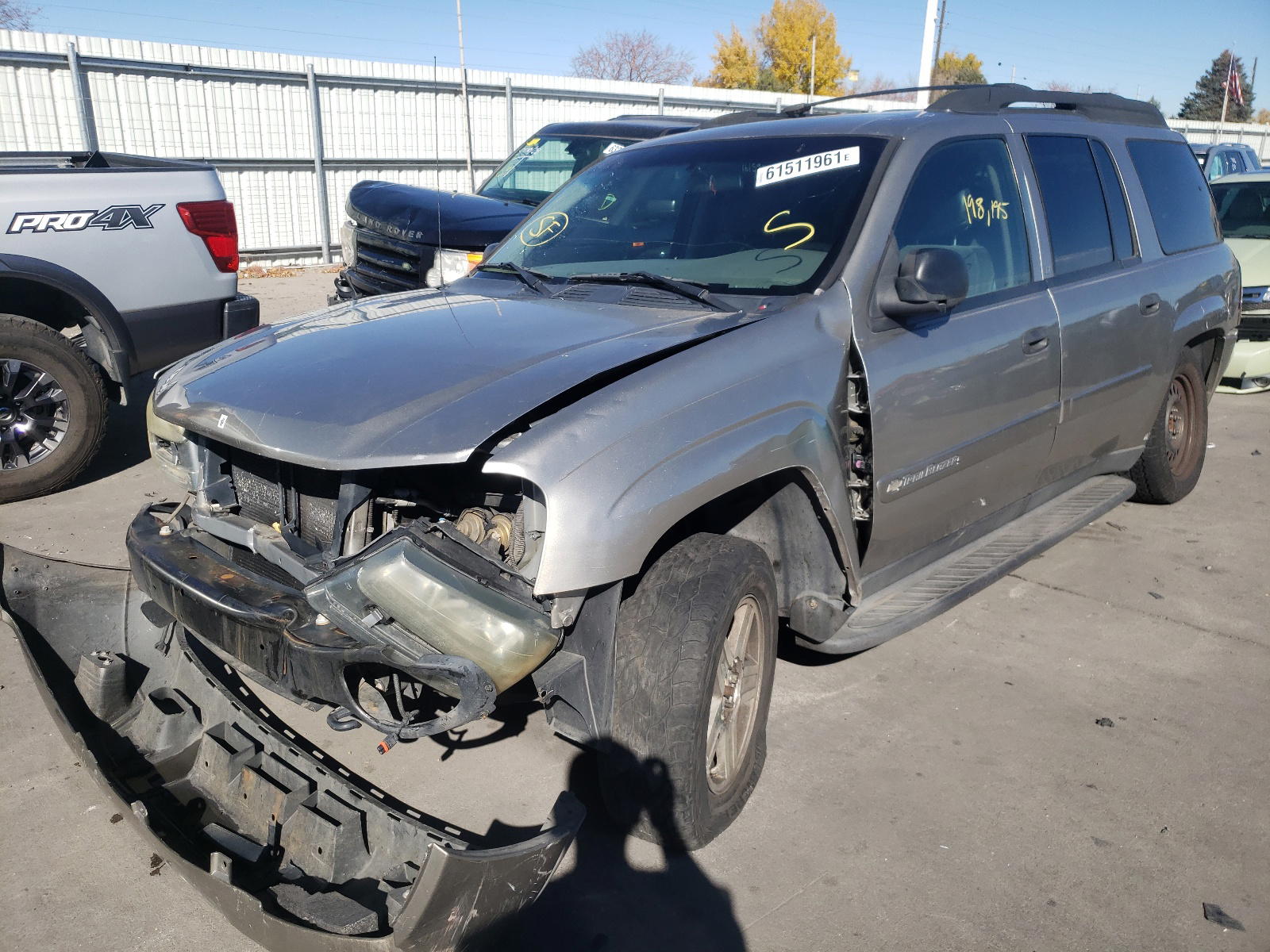 Photo 2 from auction – 2003 CHEVROLET TRAILBLAZE with VIN 1GNET16S732171310