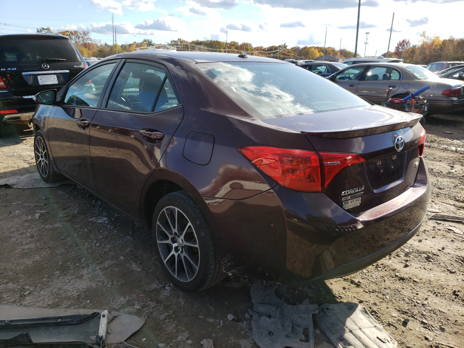Photo 3 from auction – 2017 TOYOTA COROLLA L with VIN 5YFBURHE4HP579500