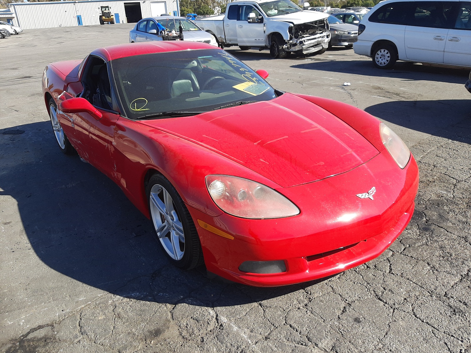 Photo 1 from auction – 2008 CHEVROLET CORVETTE with VIN 1G1YY25W785111642