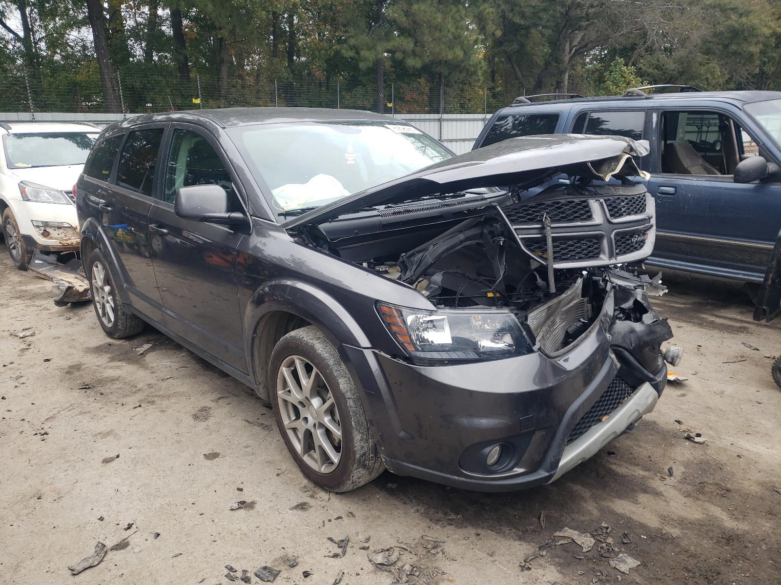 DODGE JOURNEY GT 2017 with VIN 3C4PDCEGXHT613591 - Photo from auction
