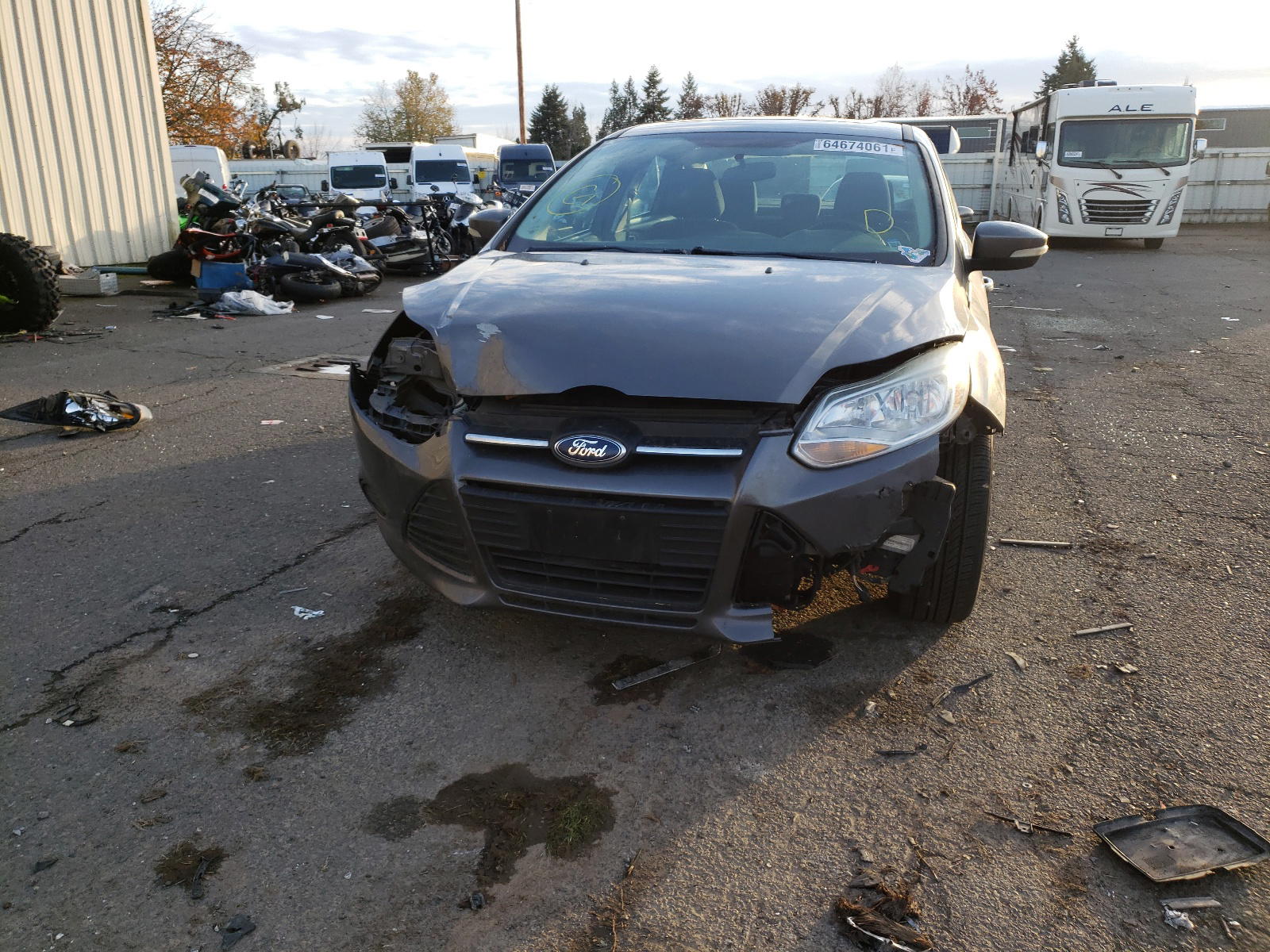 Photo 9 from auction – 2013 FORD FOCUS SE with VIN 1FADP3F24DL335134