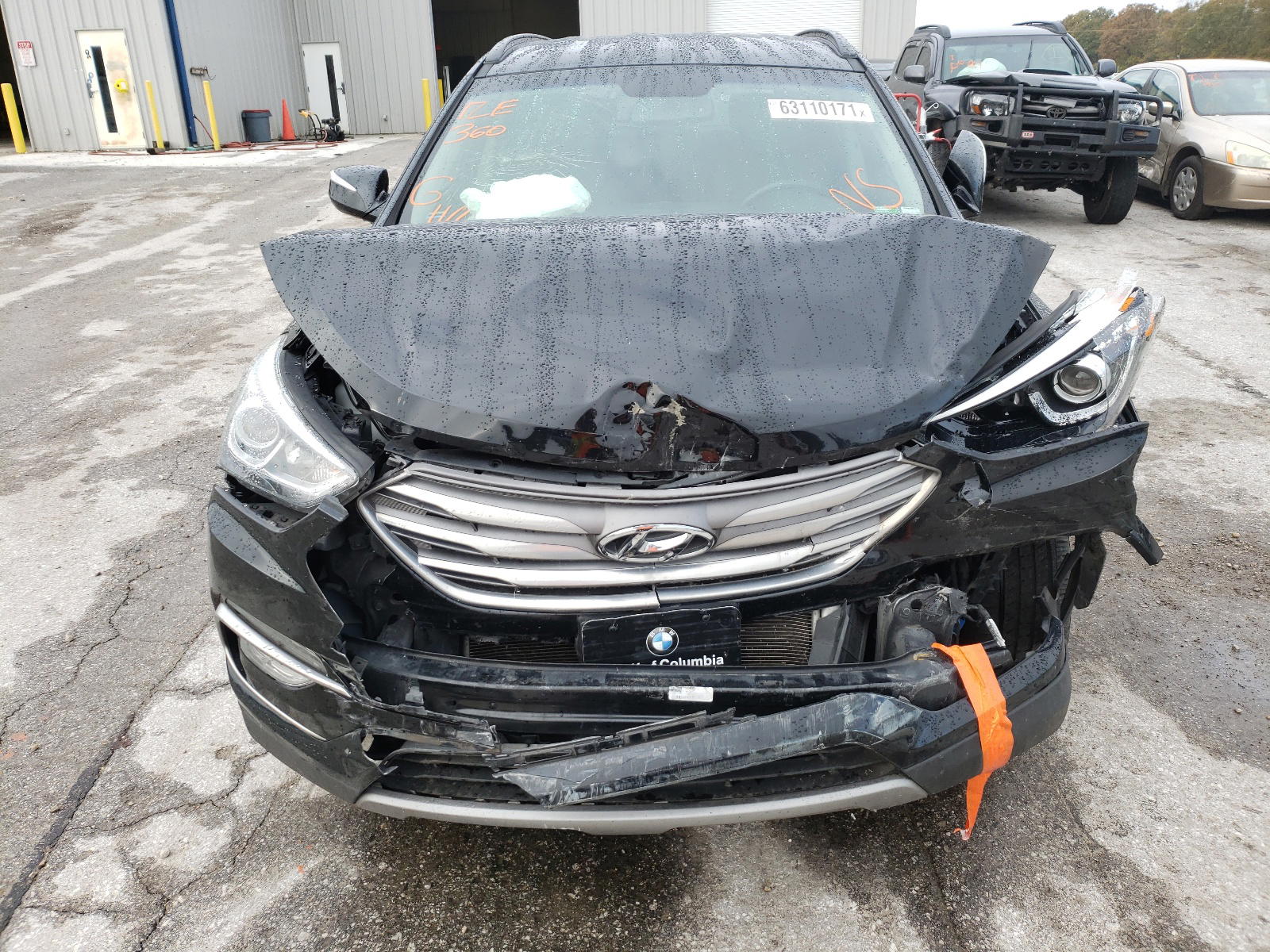 Photo 9 from auction – 2017 HYUNDAI SANTA FE S with VIN 5NMZU3LB1HH014740