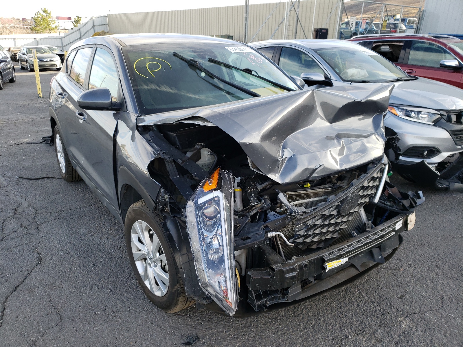 Photo 1 from auction – 2019 HYUNDAI TUCSON SE with VIN KM8J2CA40KU901216