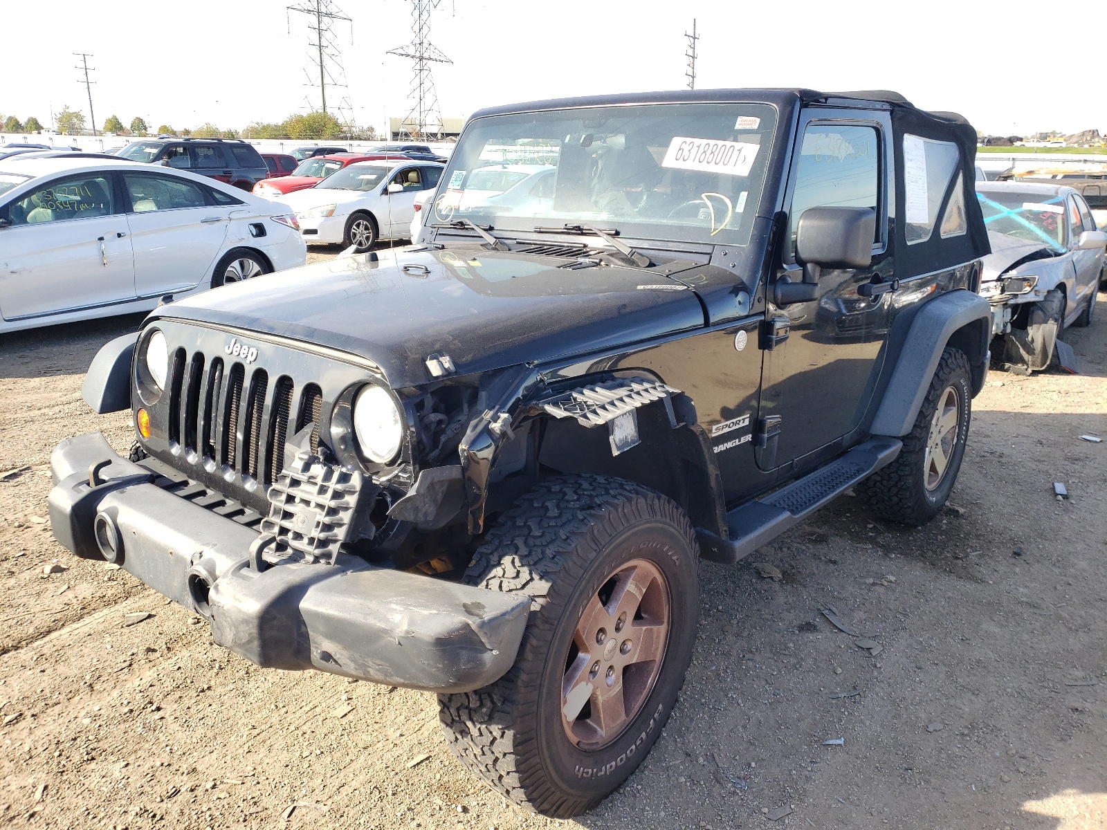 Photo 2 from auction – 2011 JEEP WRANGLER S with VIN 1J4GA2D15BL511578