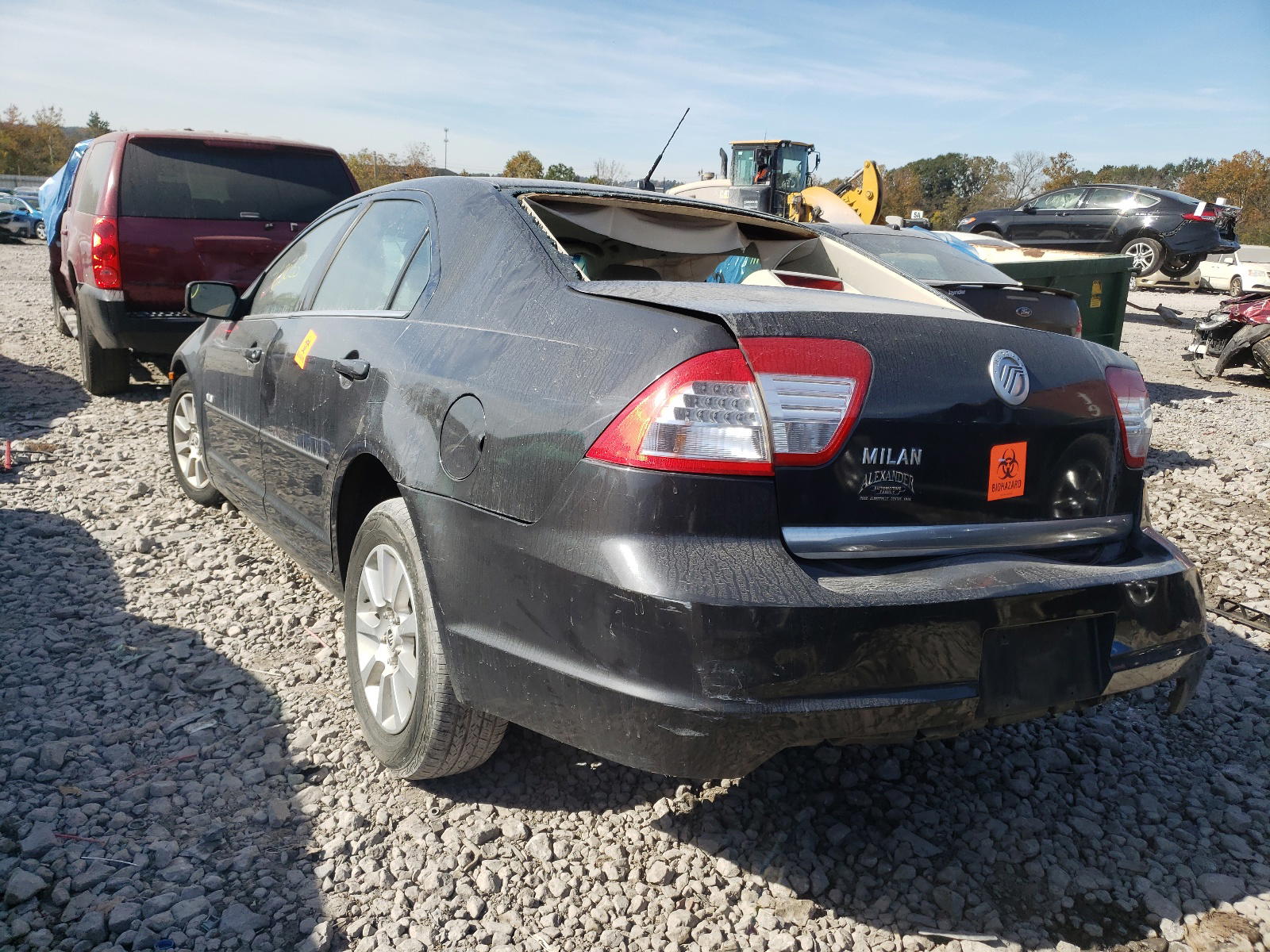 Photo 3 from auction – 2007 MERCURY MILAN with VIN 3MEHM07Z07R655151