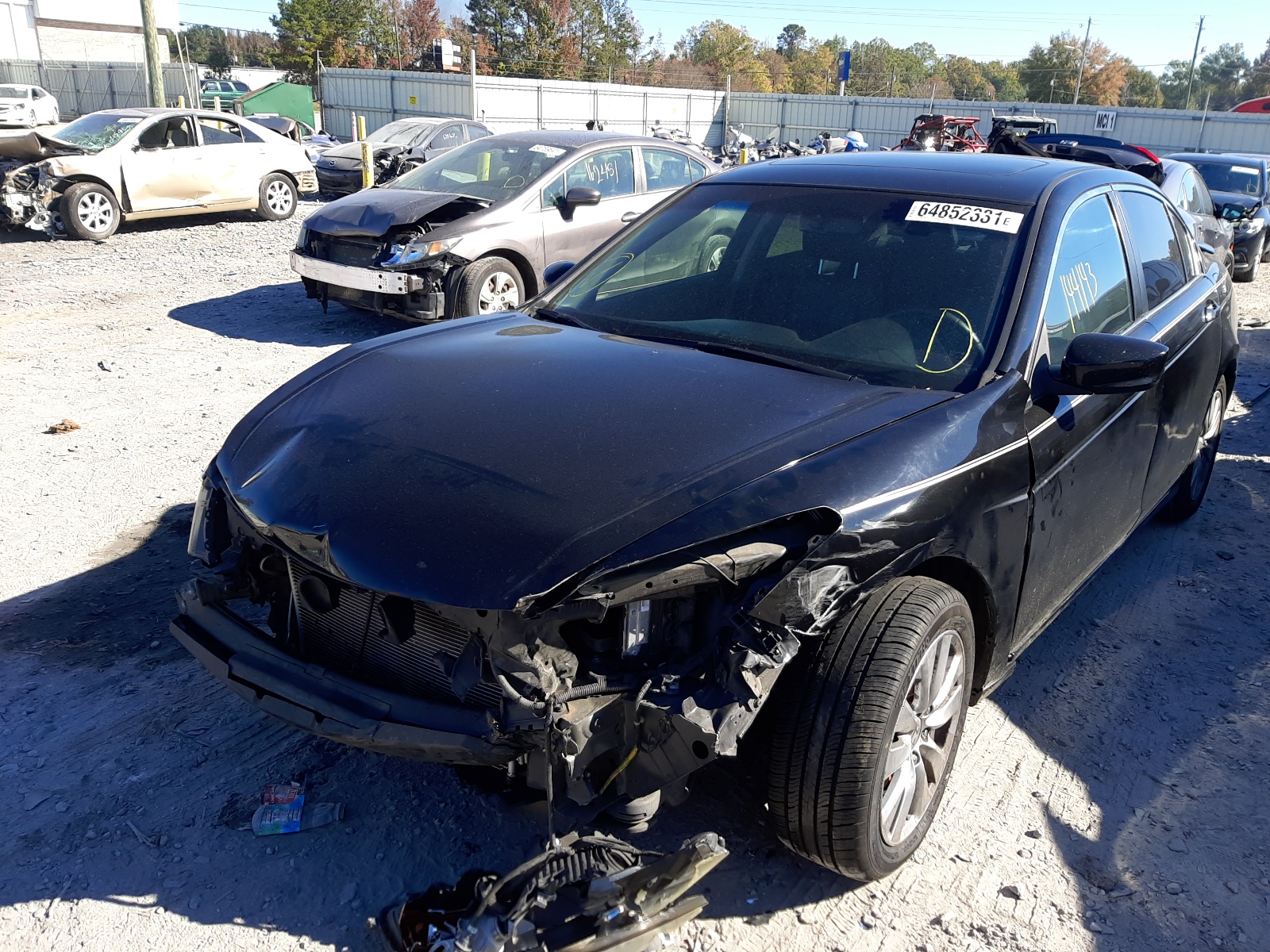 Photo 2 from auction – 2012 HONDA ACCORD EXL with VIN 1HGCP2F8XCA179424