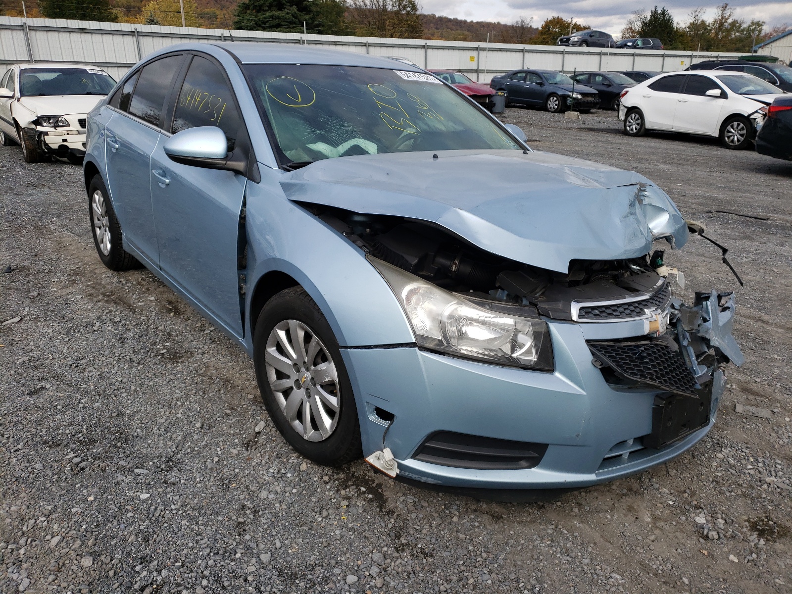 CHEVROLET CRUZE LT 2011 with VIN 1G1PF5S93B7102014 - Photo from auction