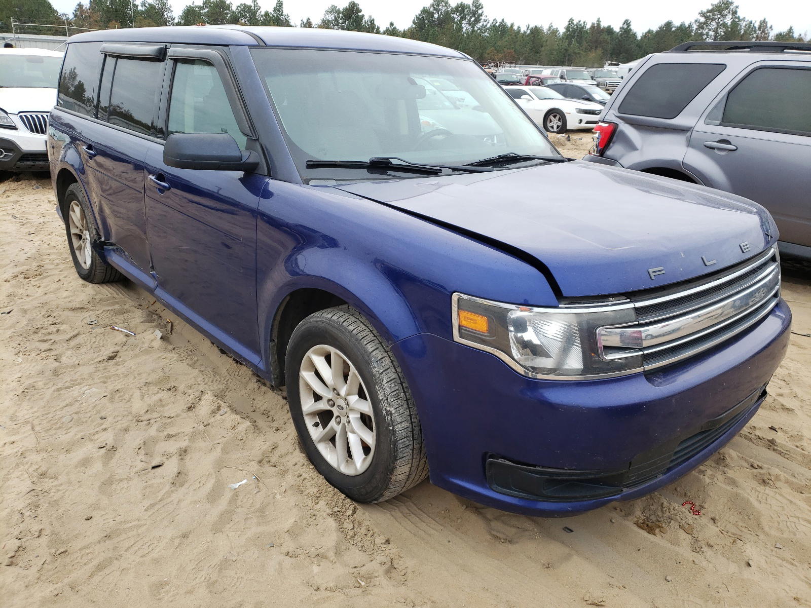 FORD FLEX SE 2013 with VIN 2FMGK5B80DBD18287 - Photo from auction